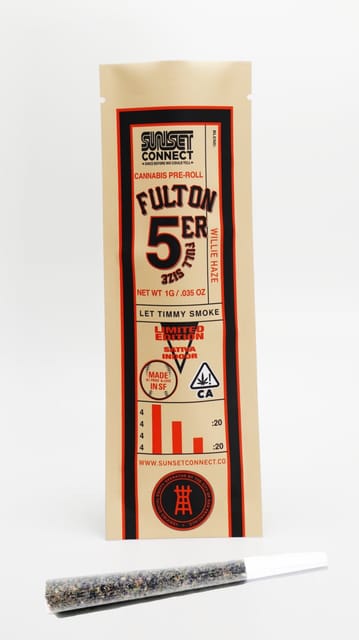 Fulton 5'er Willie Haze Sativa | 1g