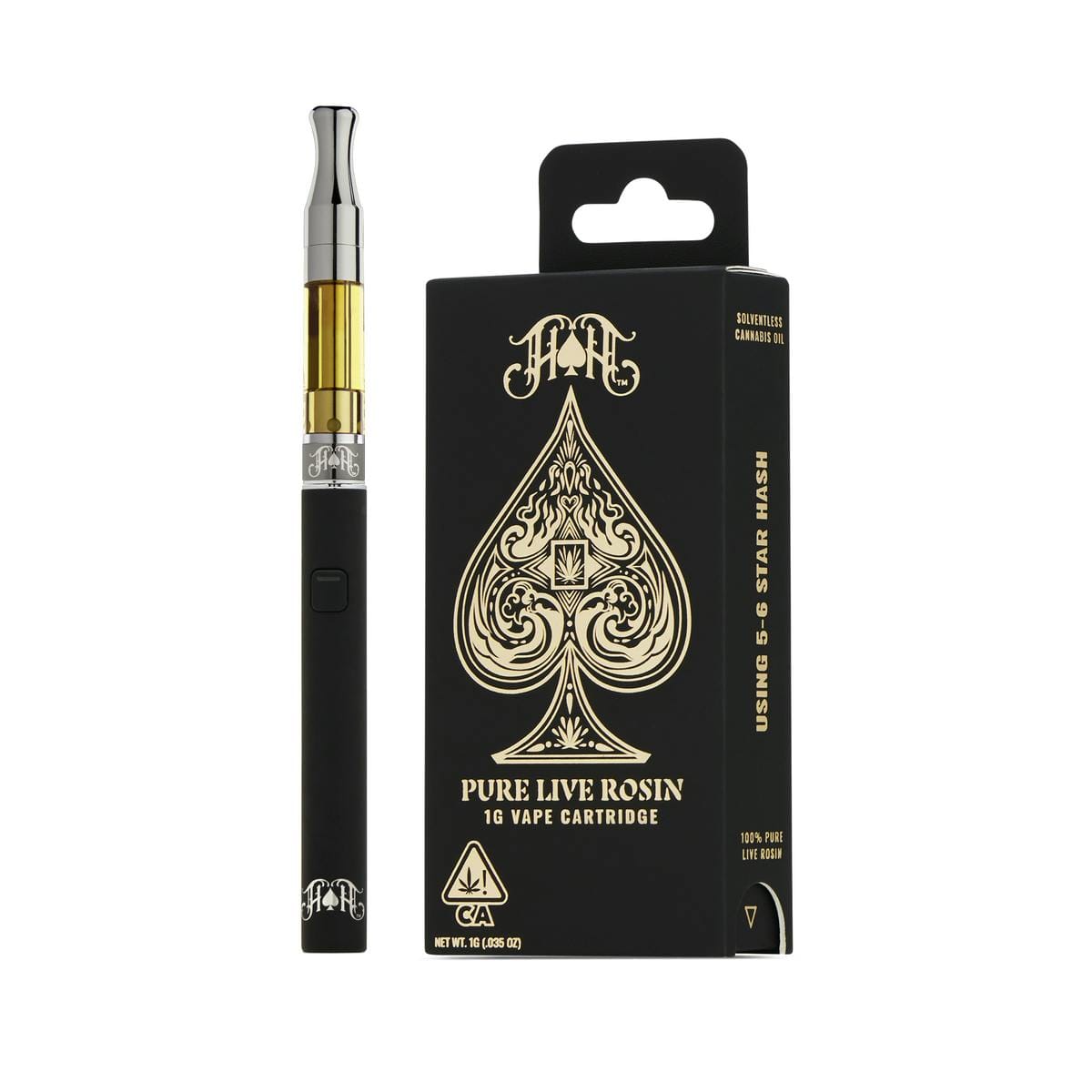 Grape Gas 1g Live Rosin Cart - Heavy Hitters -  - $69 - Vape Cart