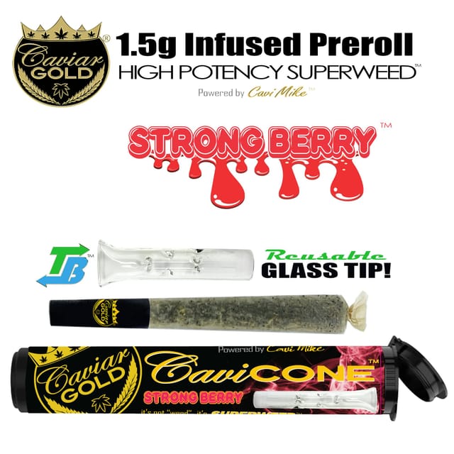 Caviar Gold β Strong Berry Cone