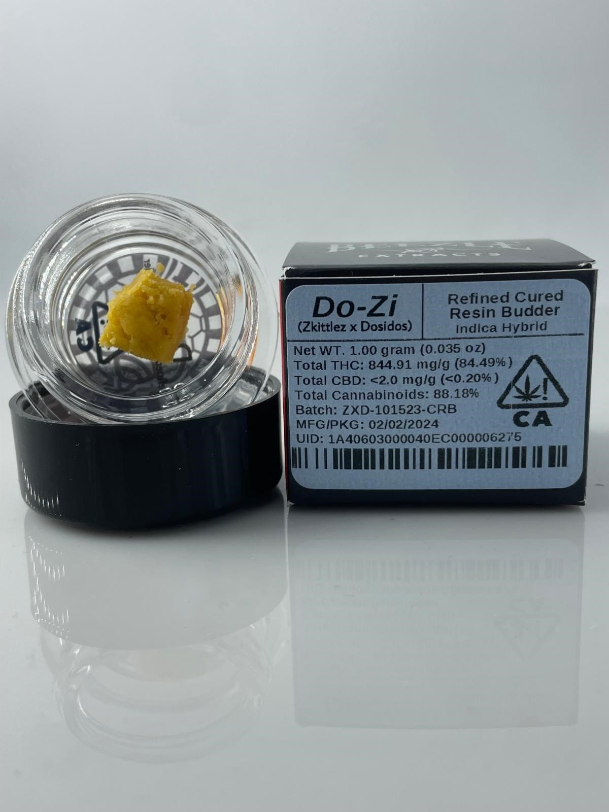 Refined Cured Resin Budder - Beezle - Sour Tangie (S) - $18 - Concentrates