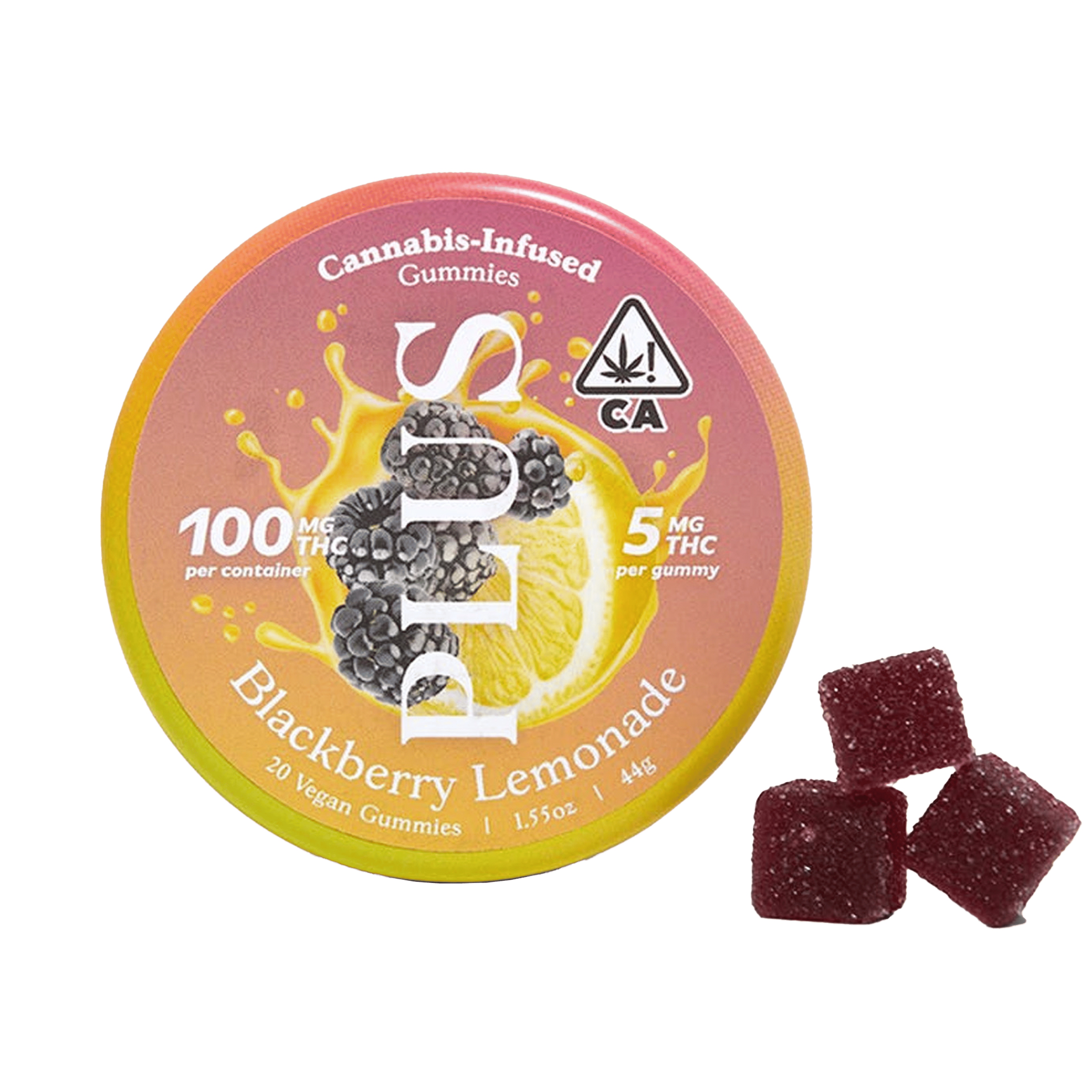 Classic Rosin - Blackberry Lemonade Gummies - PLUS™️ Products - 20 Gummies - $19 - Edibles
