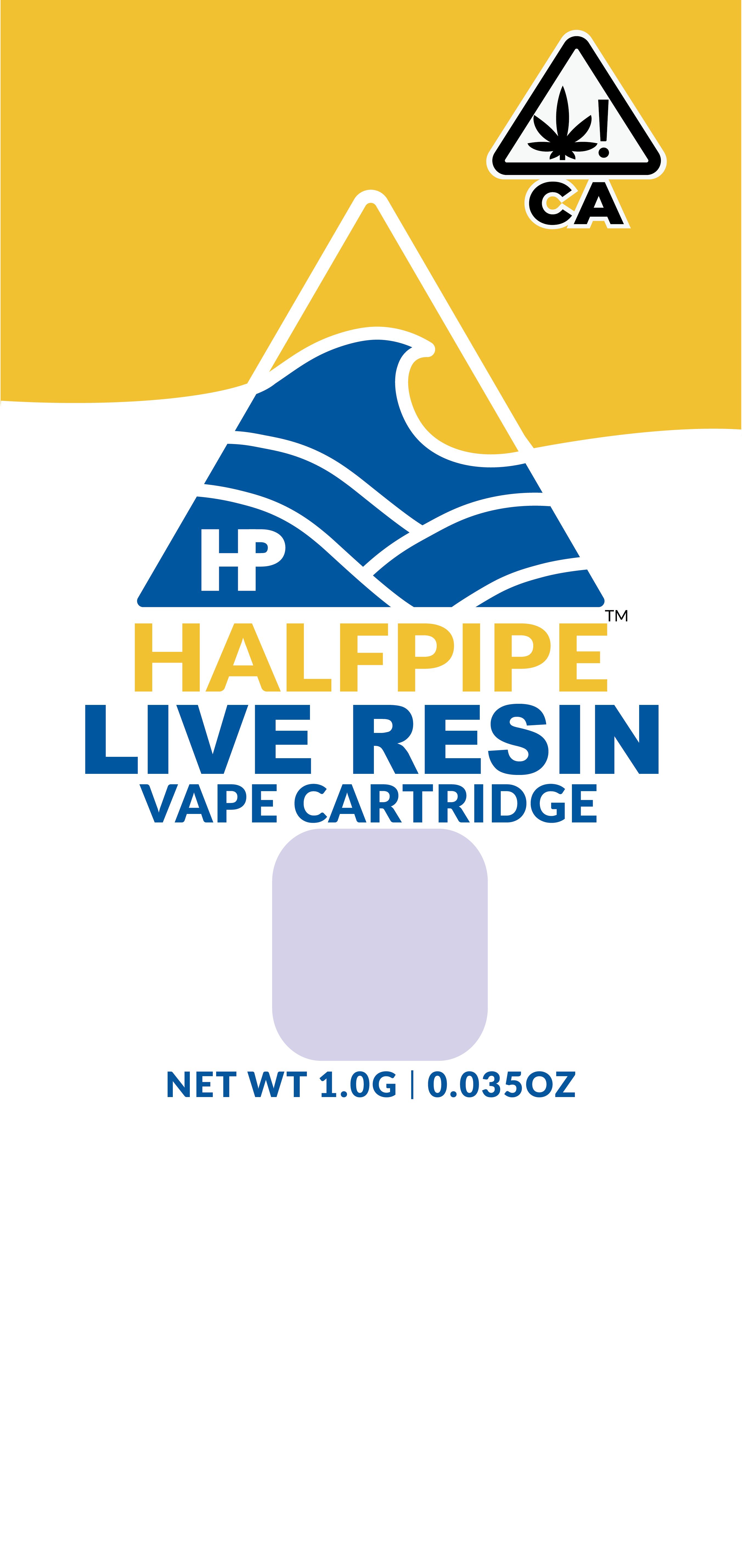 Gelato 1G Live Resin Cart - Halfpipe -  - $16.87 - Cartridge