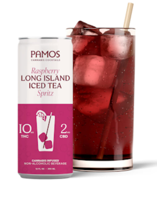 Pamos Beverage: Raspberry Long Island Iced Tea Spritz