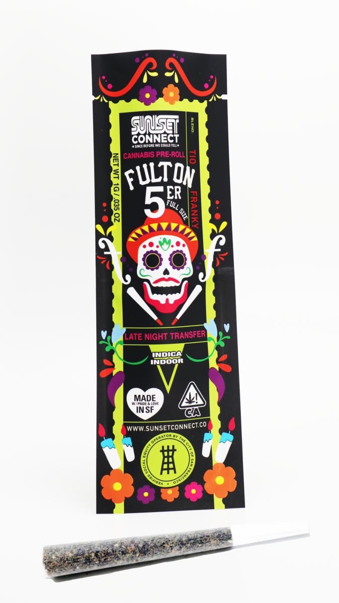 TIO FRANKY 1G PRE-ROLL - SUNSET CONNECT -  - $4.25 - Pre-Rolls