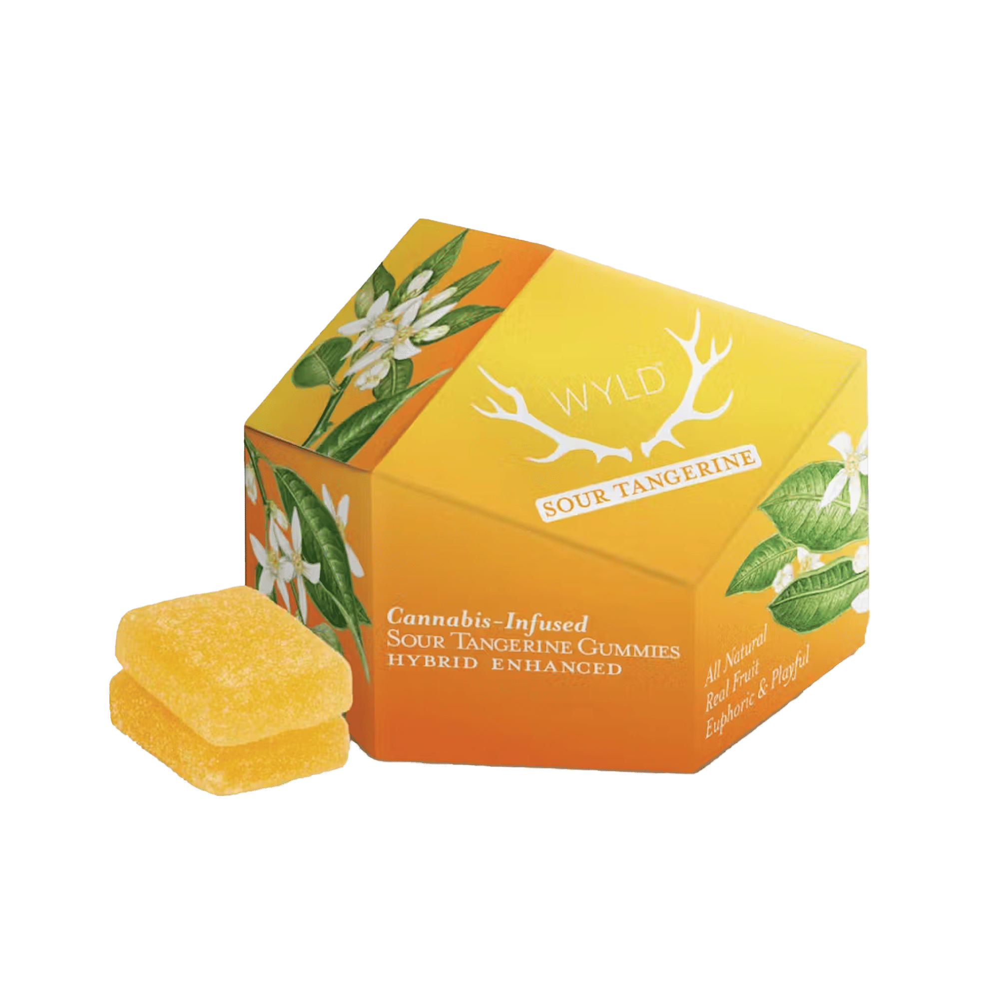 Sour Tangerine Gummies - WYLD -  - $17.99 - Edibles