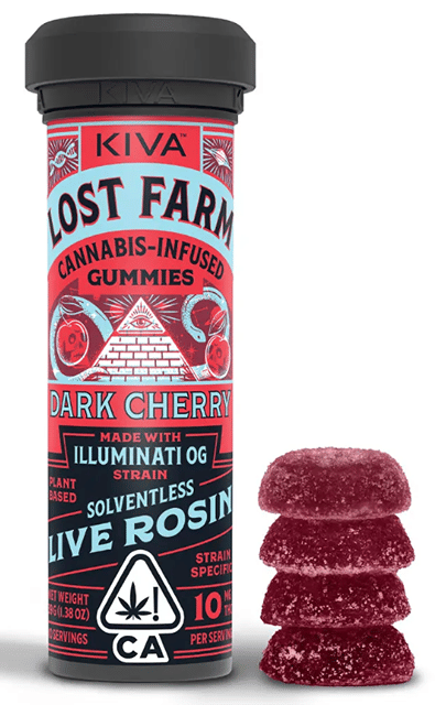 Dark Cherry x Illuminati OG Rosin - Gummies (100mg)