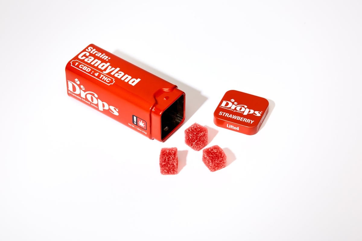 Drops: Strawberry 1:1THC: -piece