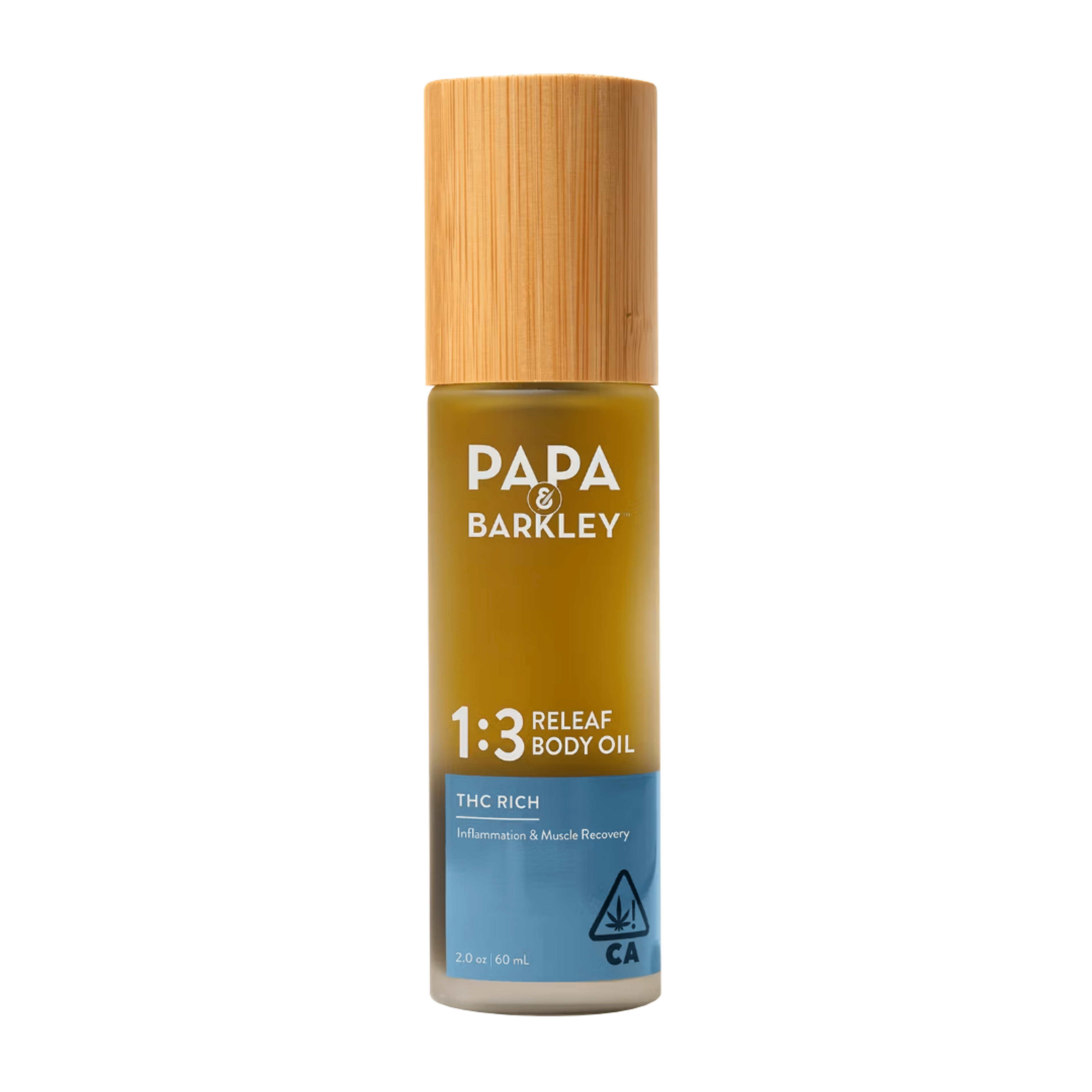 Body Oil | Releaf 1:3 CBD:THC (60ML) - Papa & Barkley - null - $40 - Topical