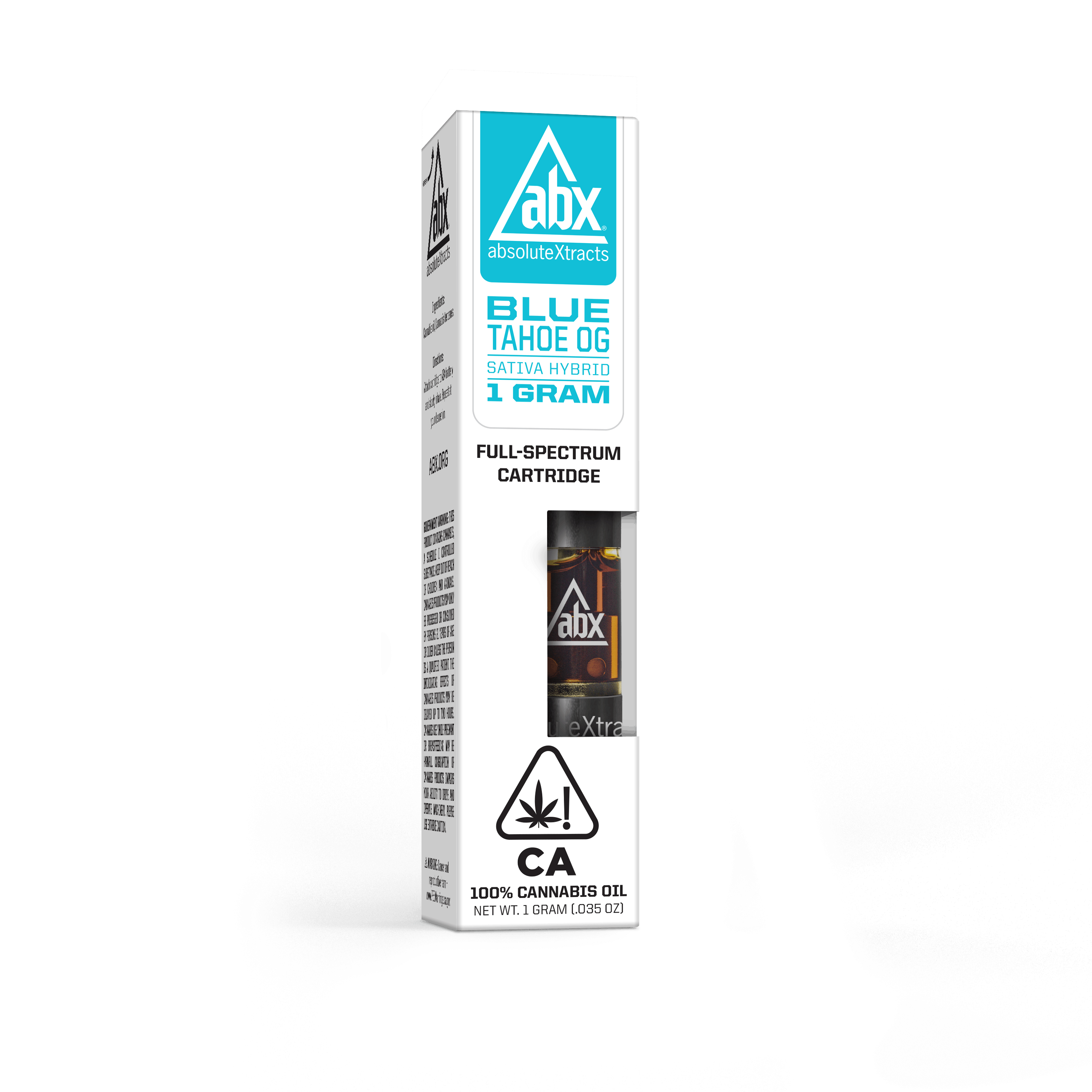 Blue Tahoe OG 1g Full Spectrum Cartridge - Absolute Extracts (ABX) - Full Gram Sat Dom - $35 - 510 Cartridges