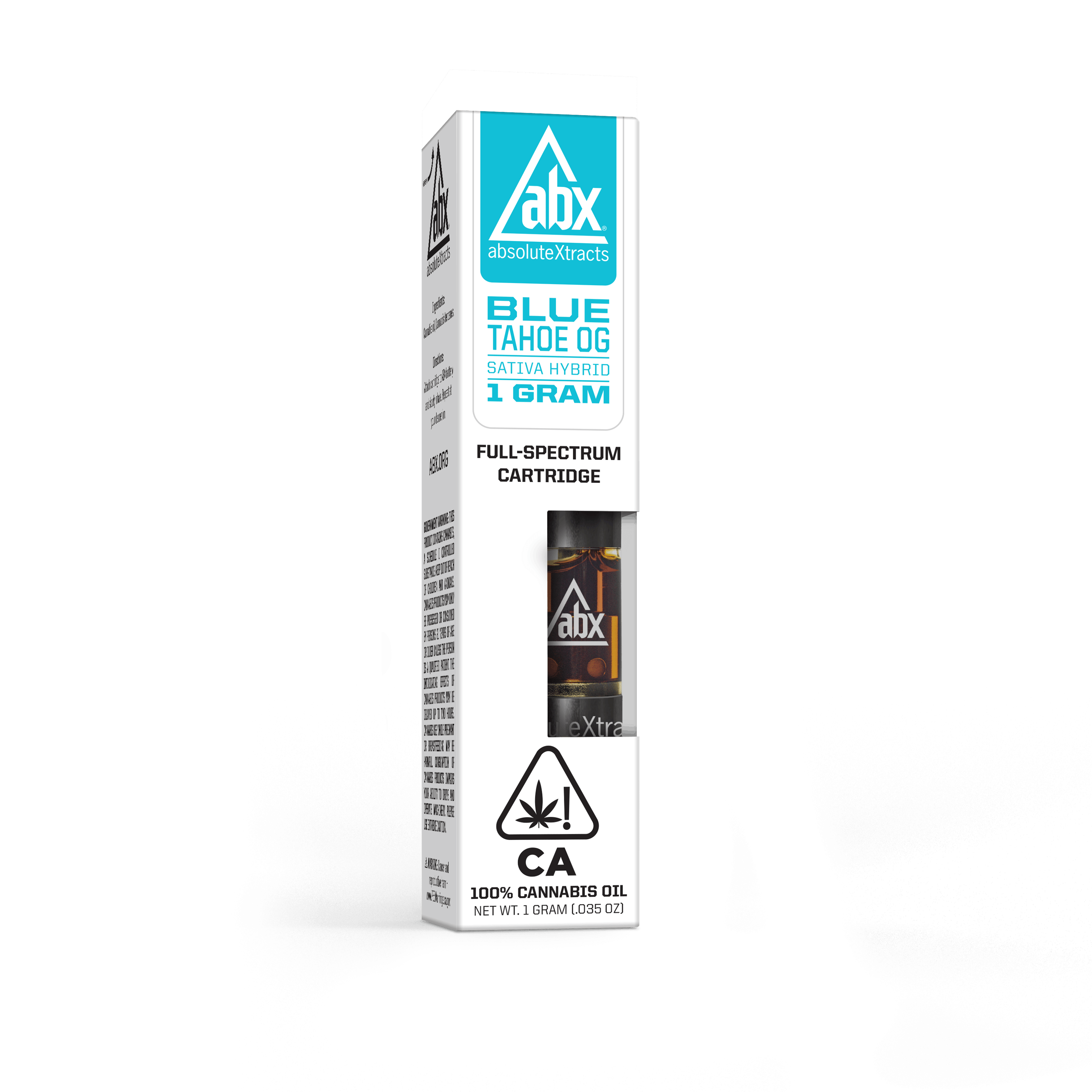 Blue Tahoe OG 1g Full Spectrum Cartridge - Absolute Extracts (ABX) - Full Gram Sat Dom - $35 - 510 Cartridges