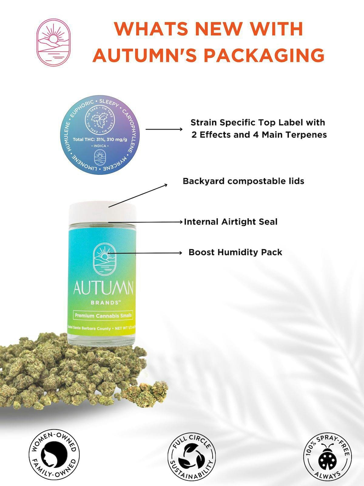 AUTUMN - Sweet ZZZ's CBD Flower - 3.5g - Autumn Brands - Jar - $40 - Flower