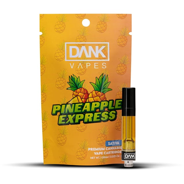 Dank Cartridge - Pineapple Express (1g Sativa) *NEXTDAY DELIVERY ONLY*