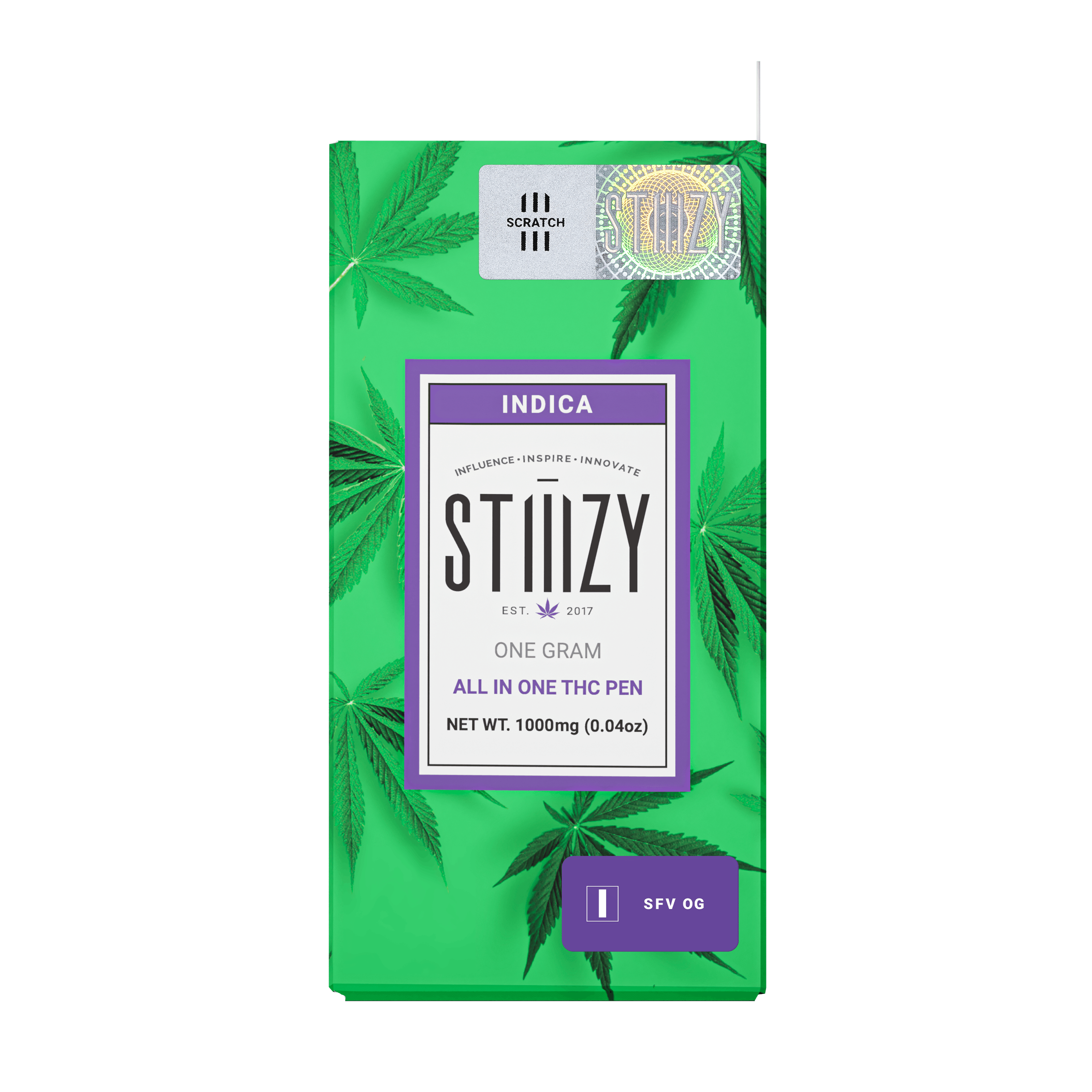 STIIIZY AIO | 1g SFV OG - Indica - STIIIZY - - $25.50 - All-In-Ones