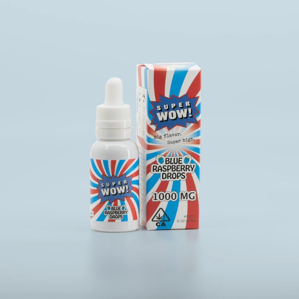 ***Blue Raspberry Drops - 1000mg 30ml - Super Wow! - 1000mg Tincture 30ml - $43 - Tinctures/Capsules