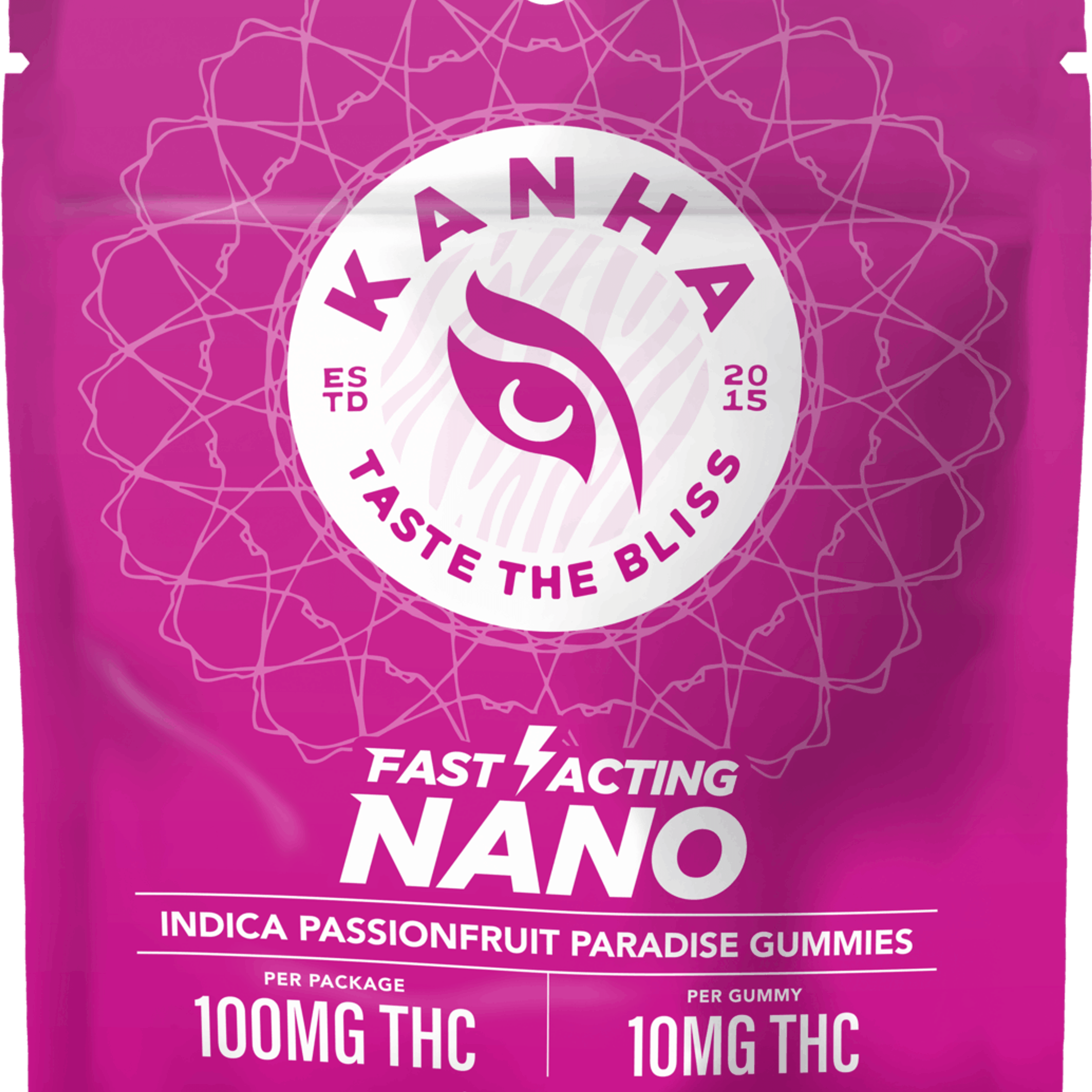 NANO Passionfruit Paradise Gummies - Kanha - 20 Gummies - $22.99 - Edibles