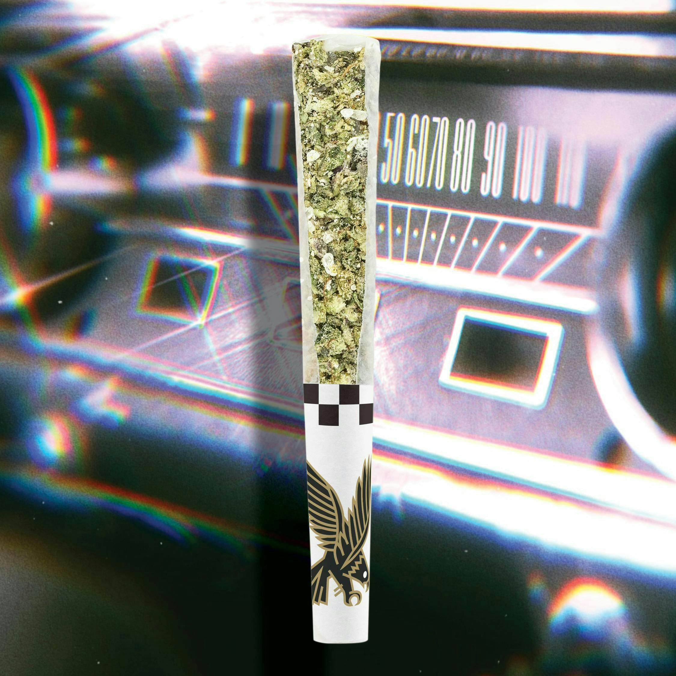Pineapple Express Diamond Infused Flyers Pre-Rolls 5Pk 2.5g - Claybourne Co. -  - $32 - Preroll