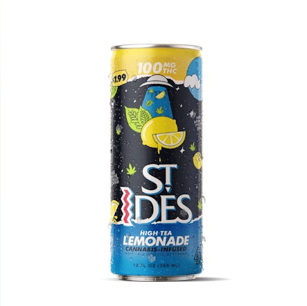 St Ides - High Tea Lemon Drip 100mg - Pabst Blue Ribbon - St Ides - High Tea Lemon Drip 100mg - $12 - Beverages