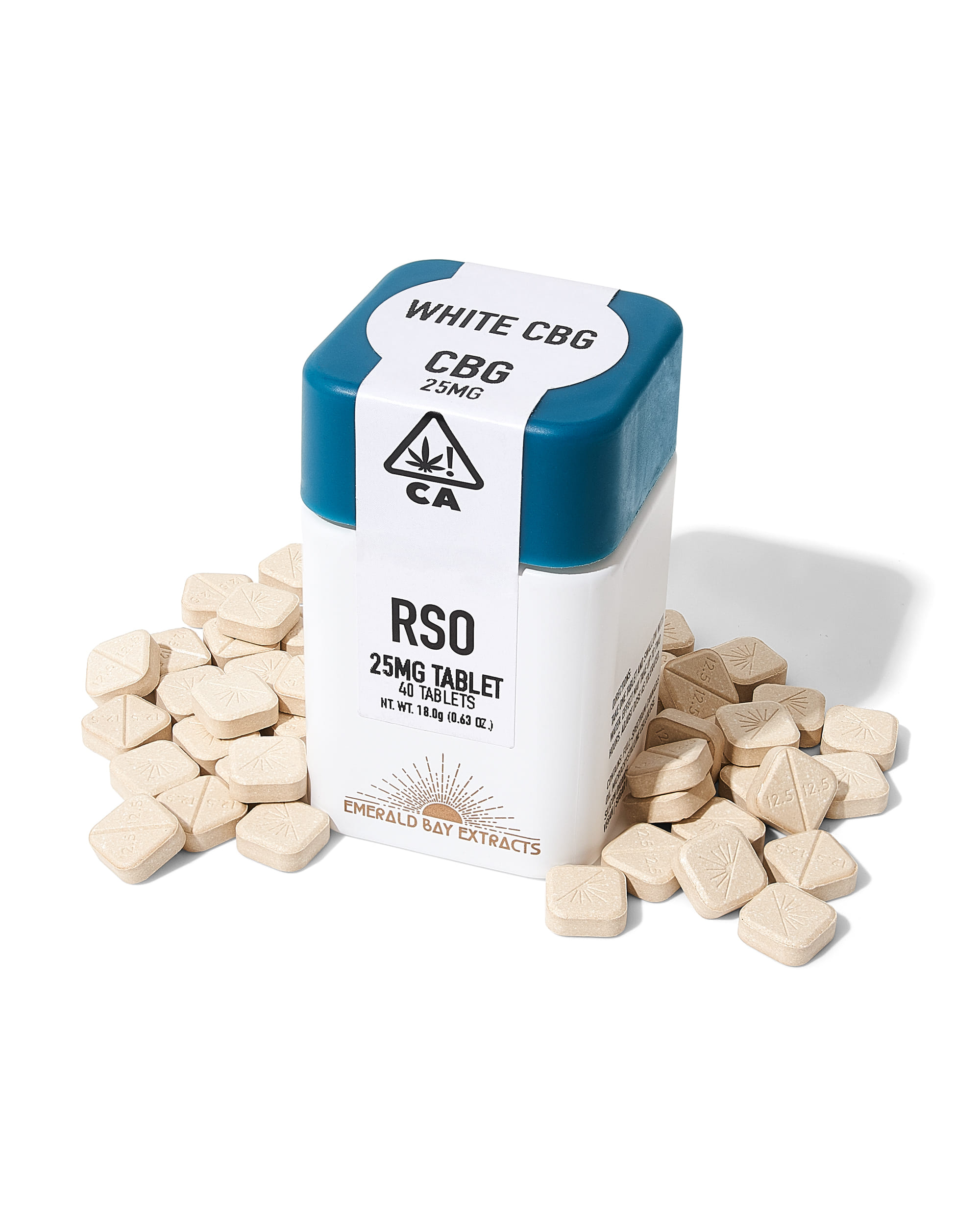 Emerald Bay Extracts — White RSO Tablets