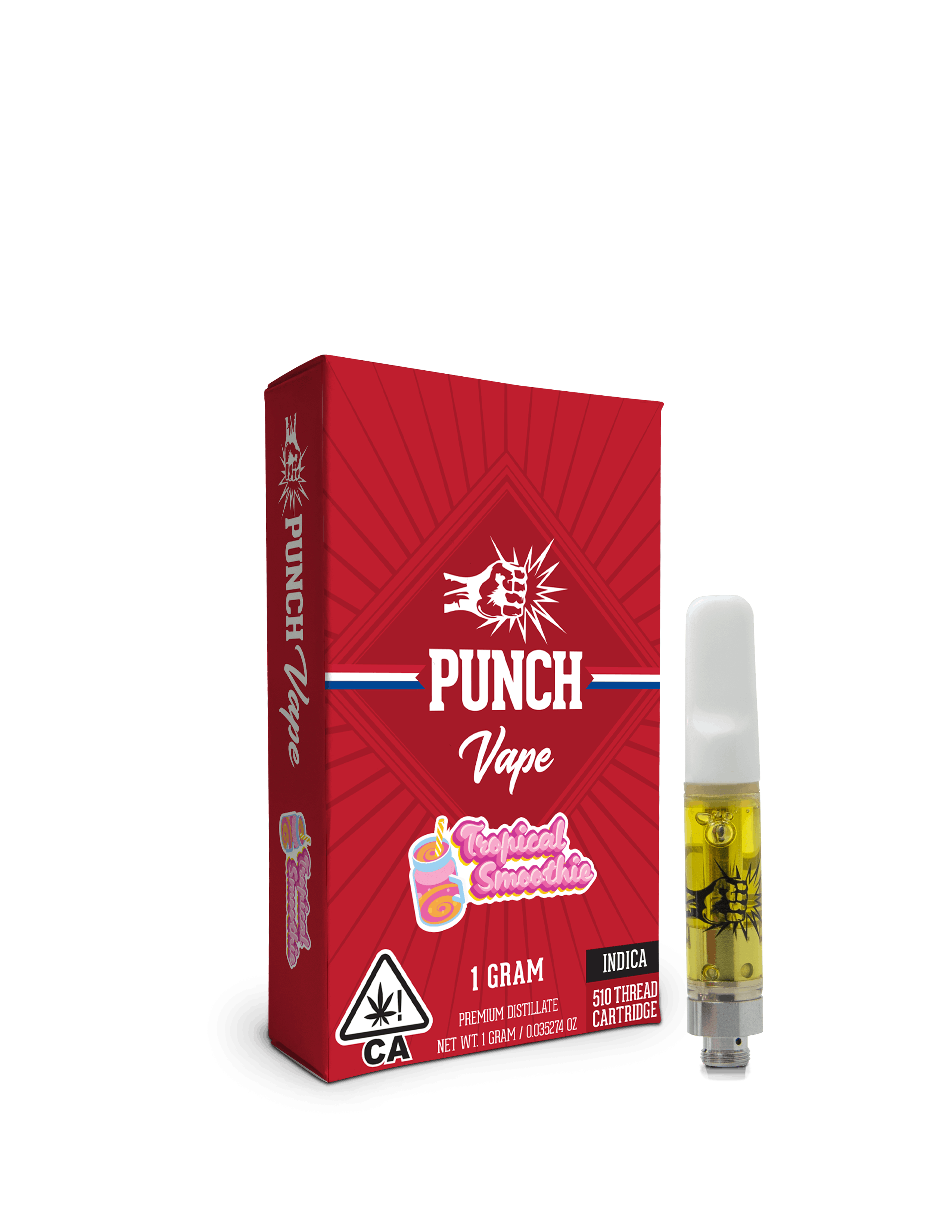 TROPICAL SMOOTHIE 1G REFILL - Punch -  - $15.05 - Vape Cartridge