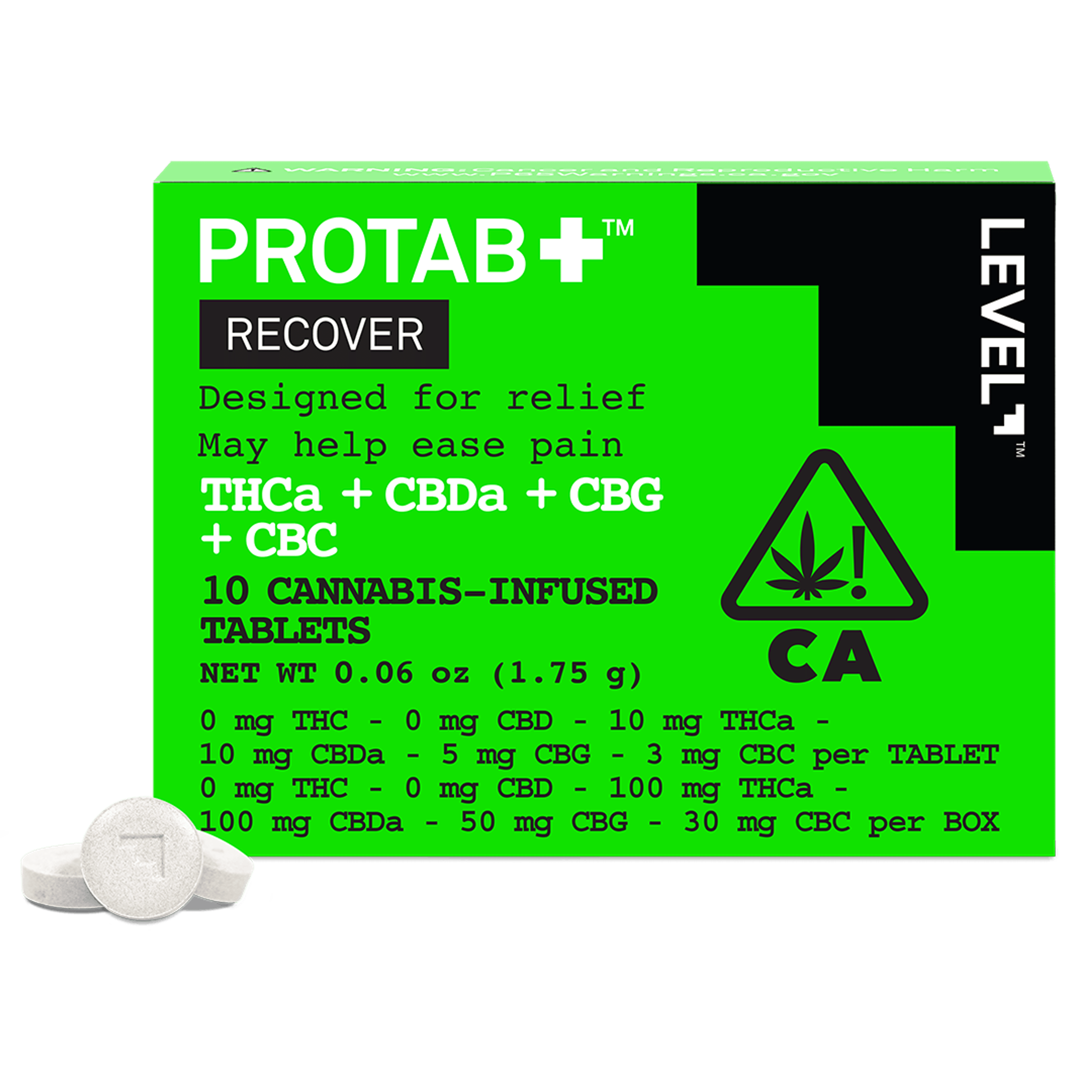 Protab+ Recover - Level - 10 Capsules - $29.99 - Capsules & Tablets