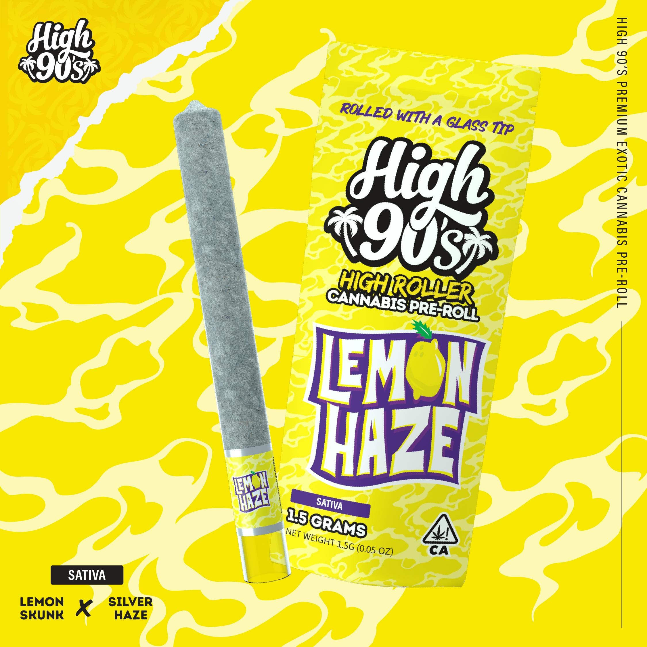 LEMON HAZE 1.5G - H90 -  - $10.75 - Pre-Roll Flower