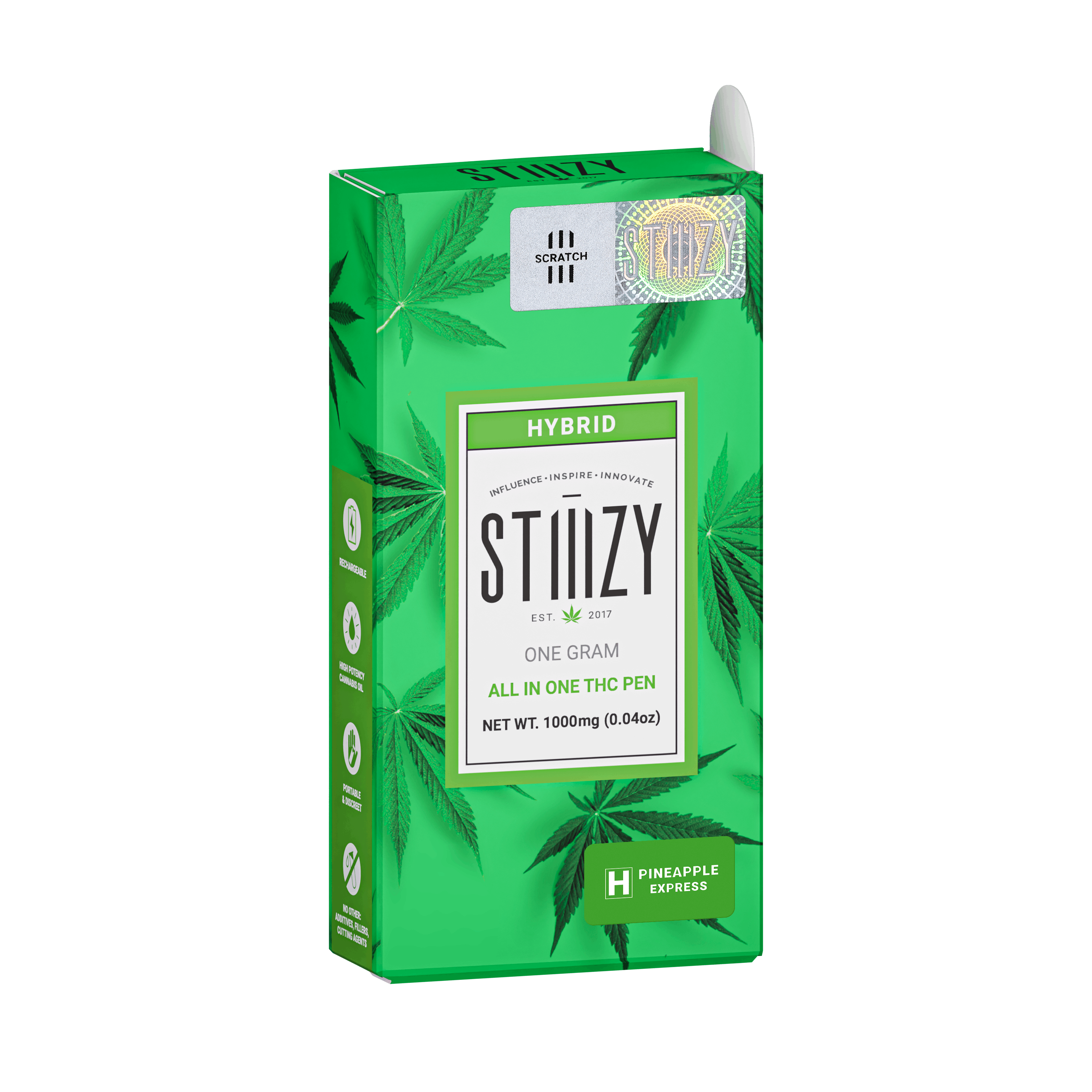 STIIIZY AIO | 1g Pineapple Express - Hybrid - STIIIZY -  - $25.50 - All-In-Ones