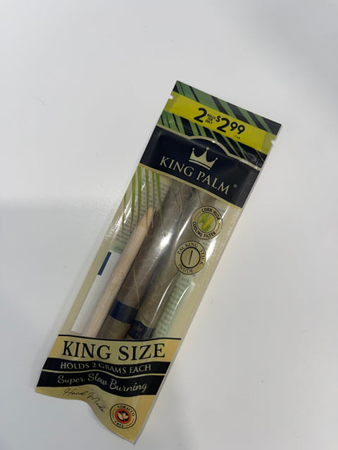 King Palm Leaf Tubes 2 Pack
