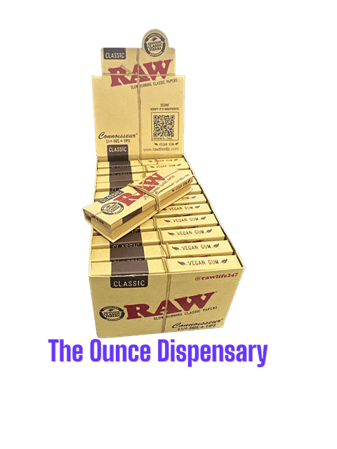 Classic Connoisseur 1 1/4 Rolling Paper with tips