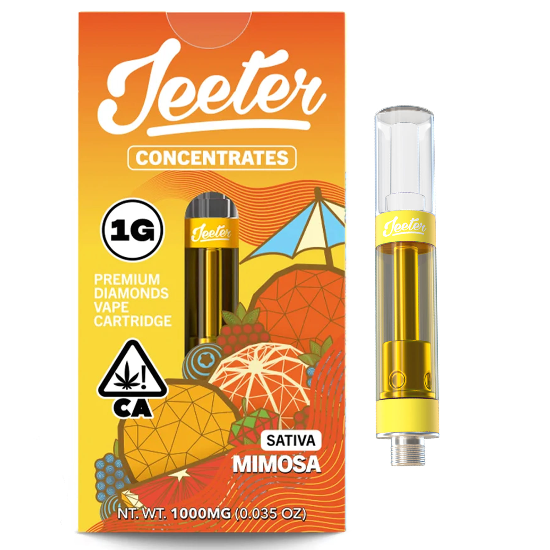 Mimosa (S) Juice 1g - Jeeter - Mimosa (S) - $28 - Vape Cartridge