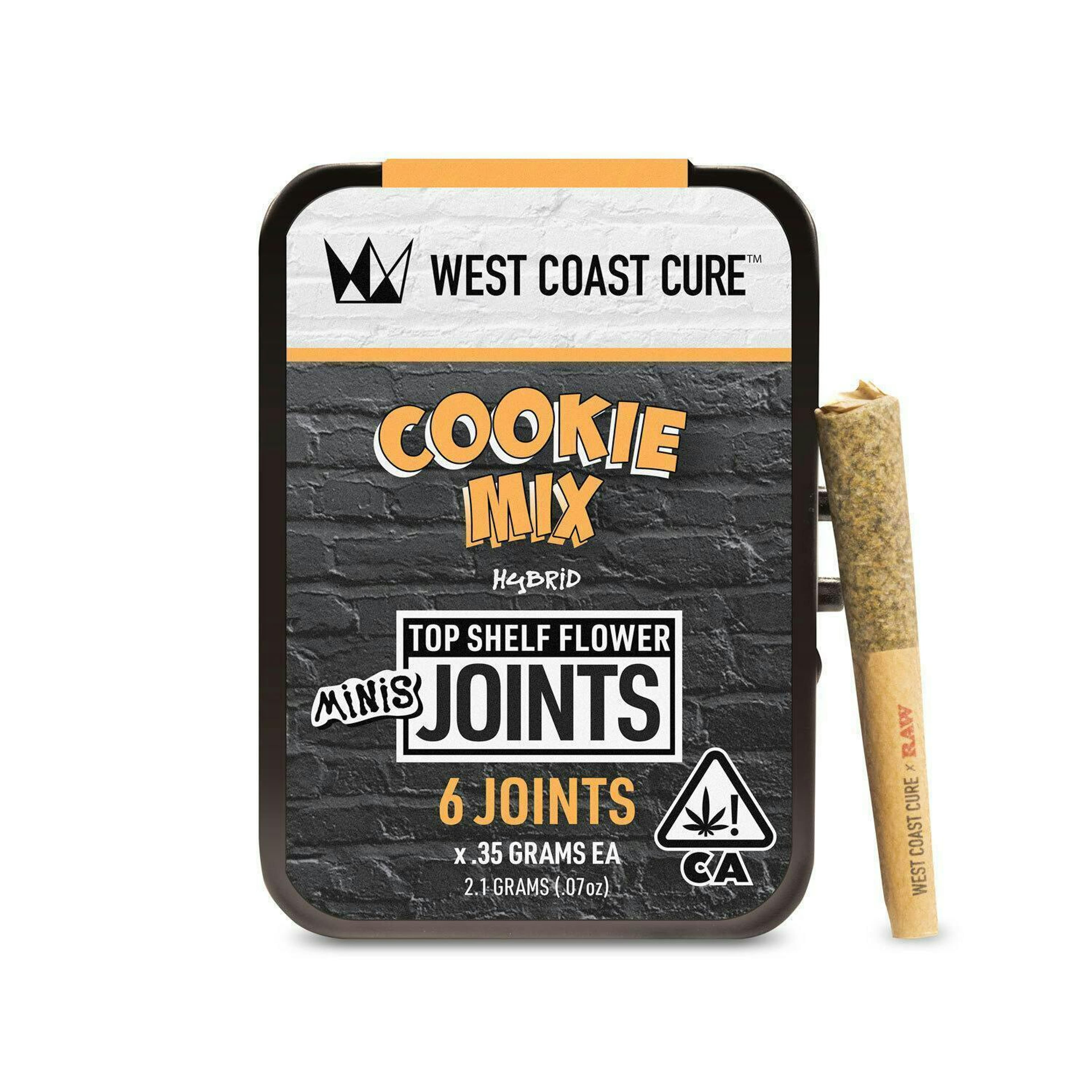 Cookie Mix .35g 6pk Pre-Rolls - West Coast Cure - null - $22 - Pre-Rolls
