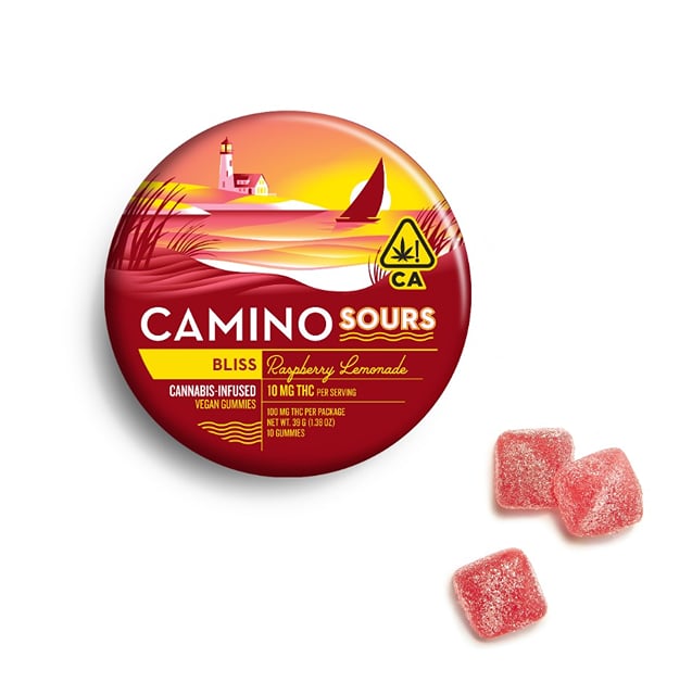 RASPBERRY LEMONADE GUMMIES | BLISS | KIVA CAMINO SOURS