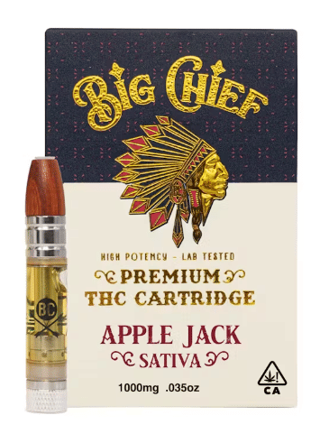 $31.22 Apple Jack Cartridge - Big Chief -  - $22.49 - Vaporizers