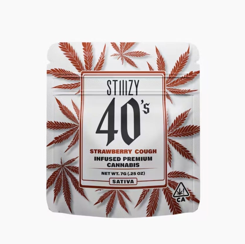 Stiiizy — Strawberry Cough Mylar
