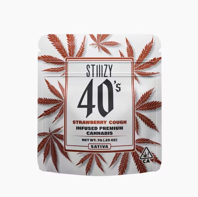 Stiiizy: Strawberry Cough Mylar