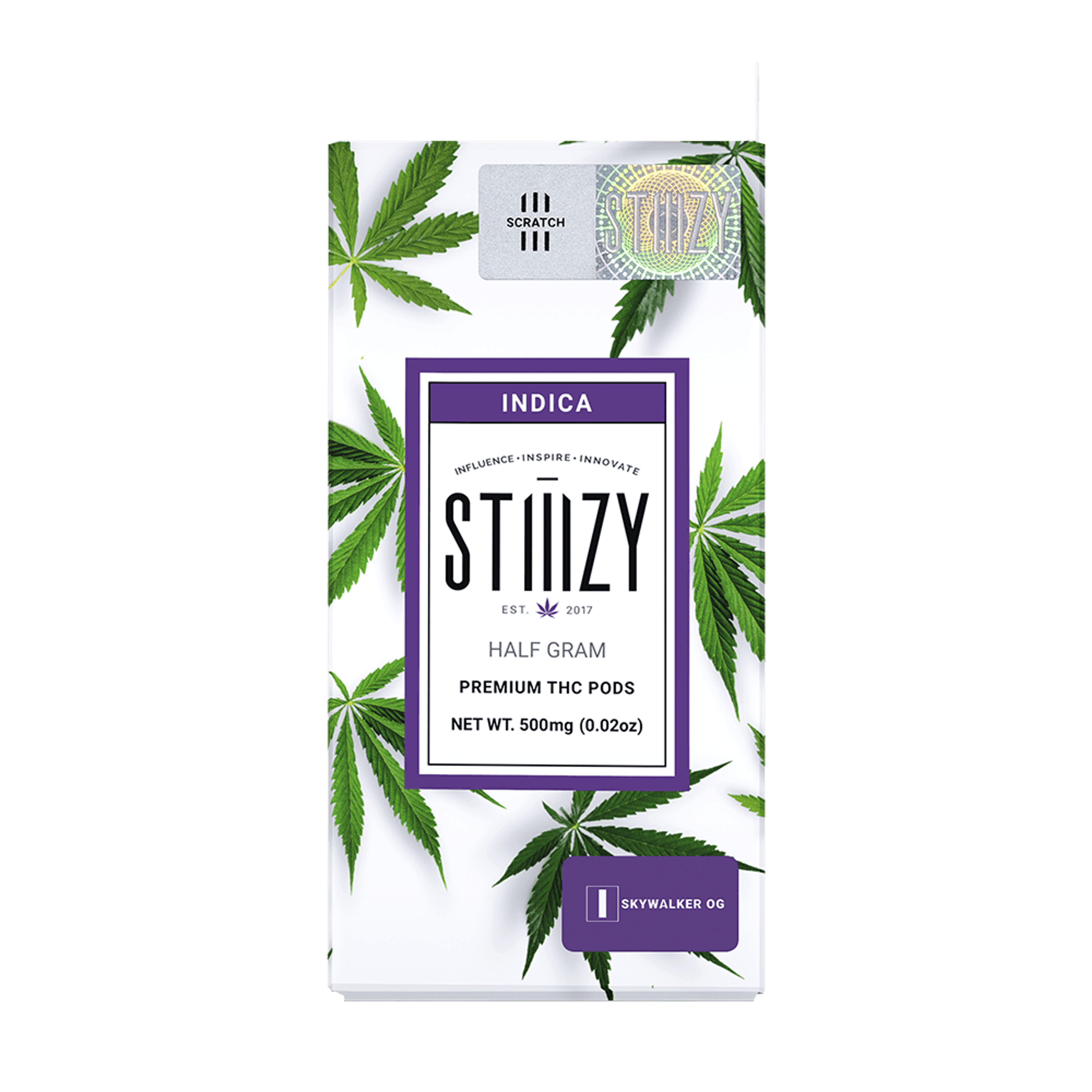 Skywalker OG - Premium Pod - STIIIZY - Half Gram - $11.99 - Pods (STIIIZY + PlugPlay + PAX + Left Coast)