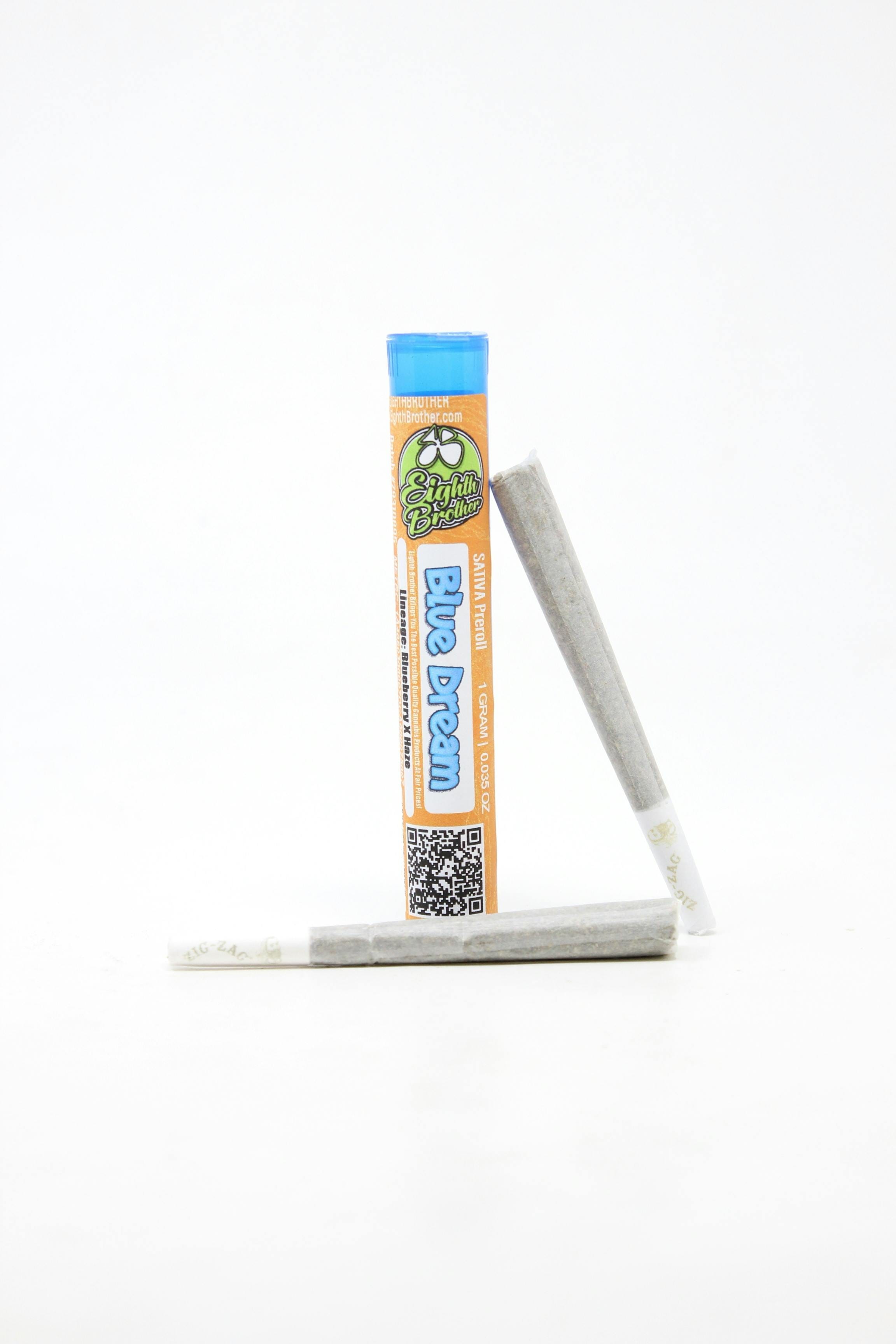EIGHTH BROTHER - Blue Dream (S) - 1g Preroll - Eighth Brother - PR - $5 - Prerolls