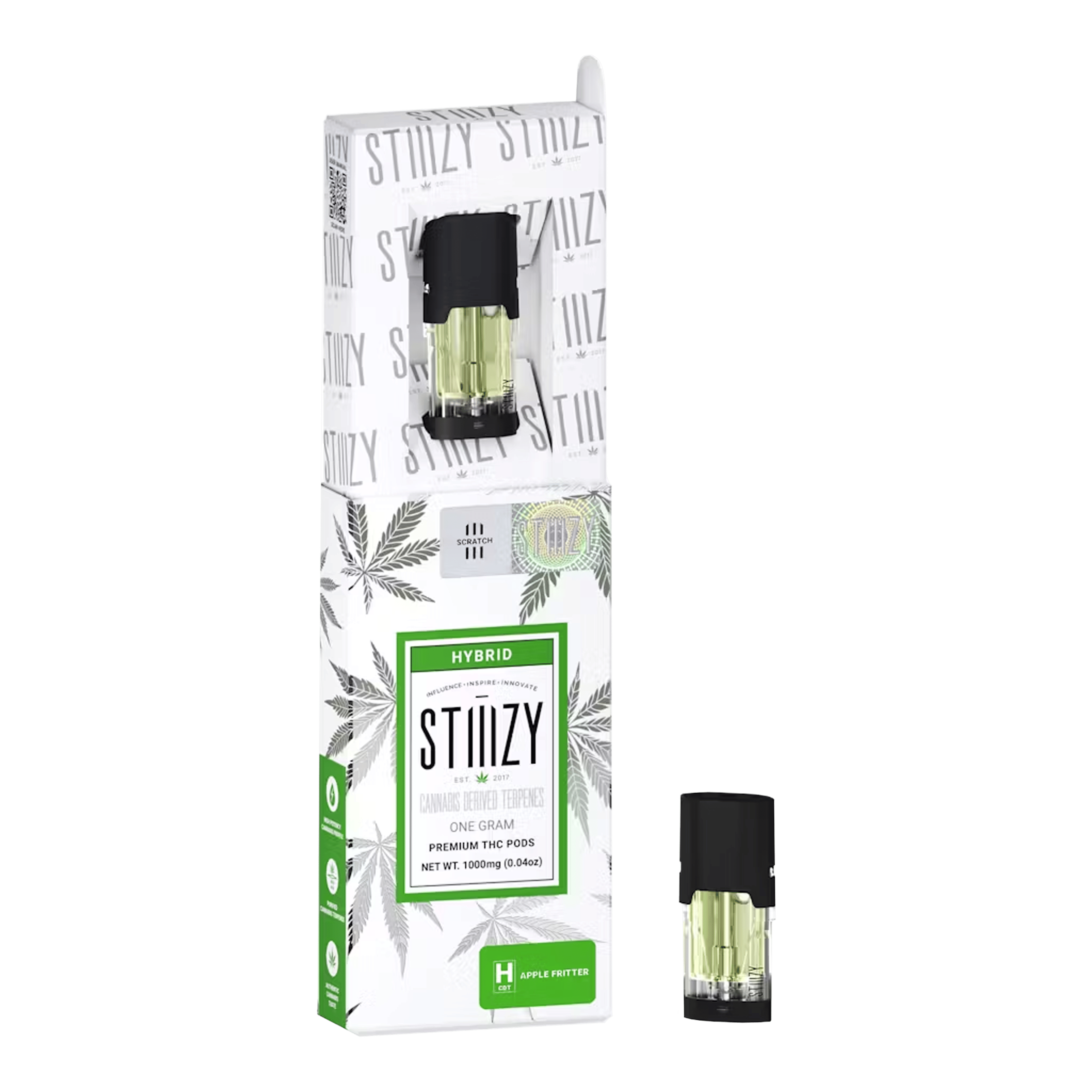 Apple Fritter - Premium Pod - STIIIZY - Half Gram - $11.99 - Pods (STIIIZY + PlugPlay + PAX + Left Coast)