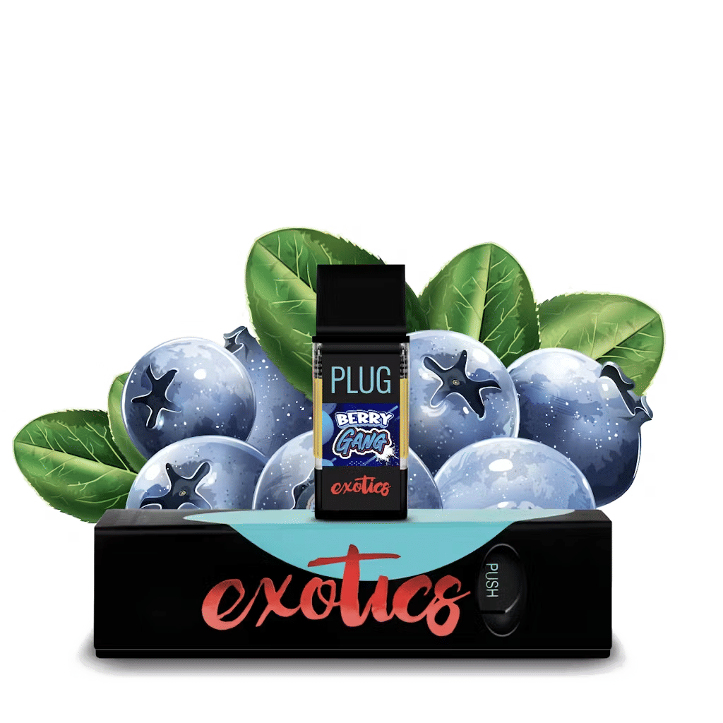 EXOTICS: Berry Gang - Pod - PLUGplay - One Gram - $34.99 - Pods (STIIIZY + PlugPlay + PAX + Left Coast)
