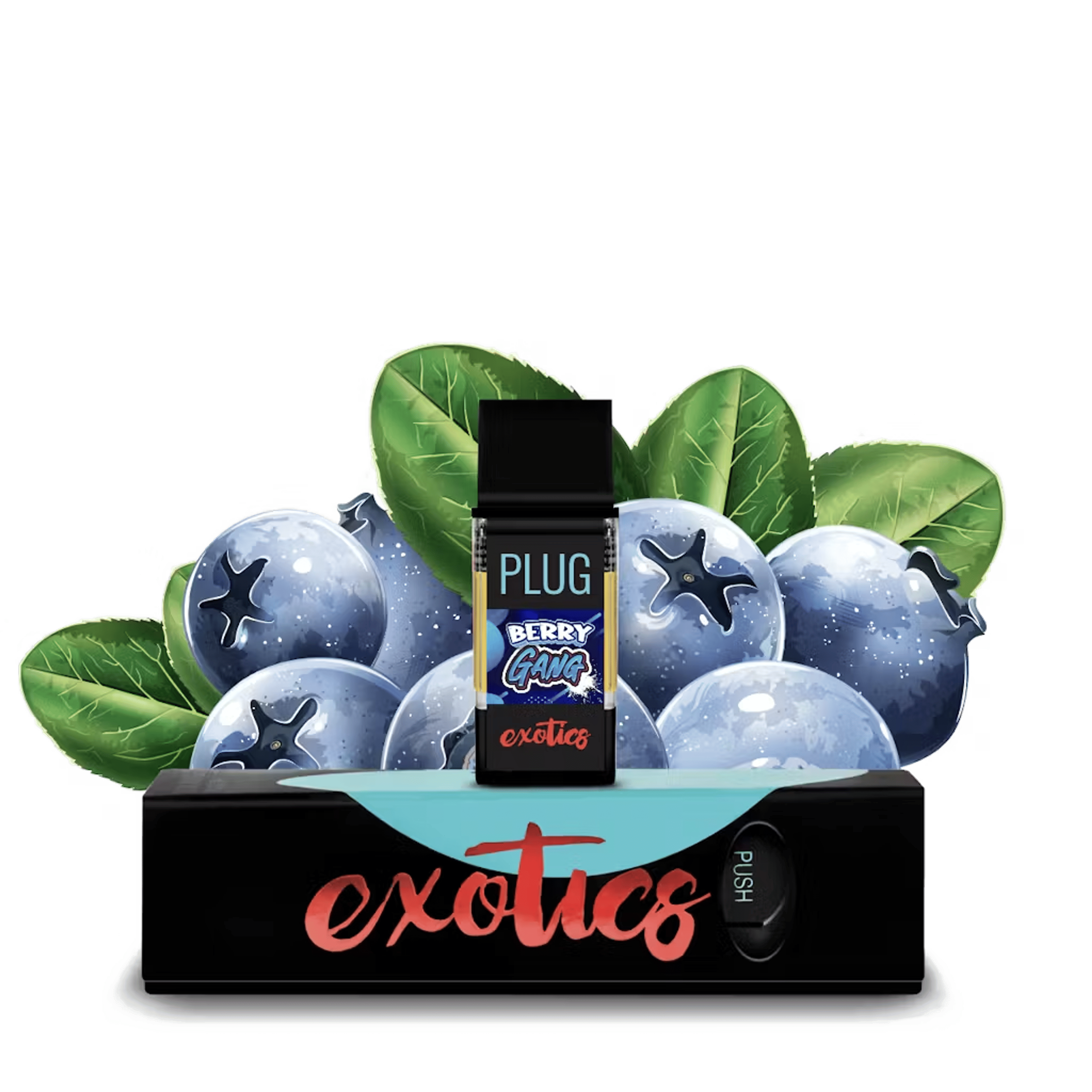 EXOTICS: Berry Gang - Pod - PLUGplay - One Gram - $34.99 - Pods (STIIIZY + PlugPlay + PAX + Left Coast)