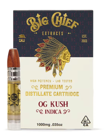 $31.22 OG Kush Cartridge - Big Chief -  - $22.49 - Vaporizers
