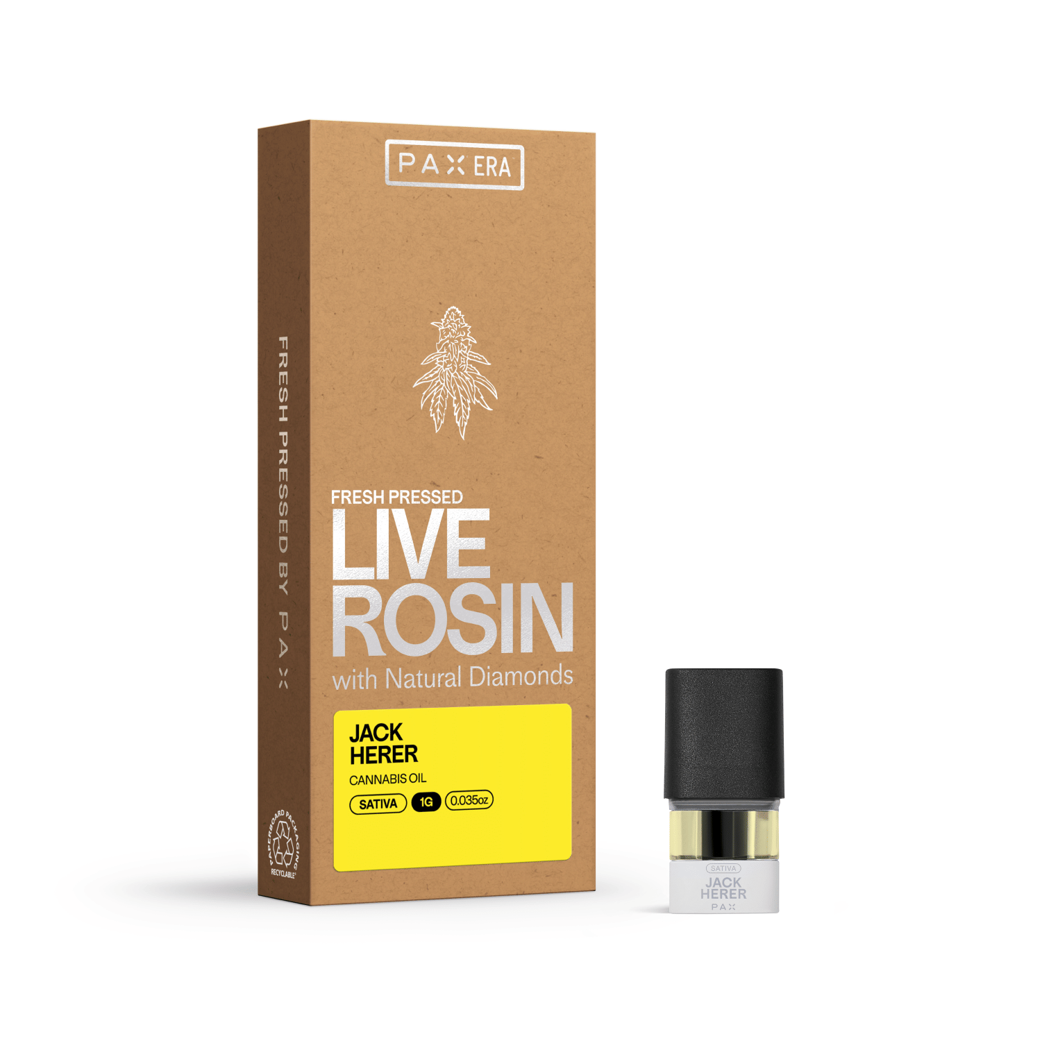 PAX — Jack Herer 1g Live Rosin Pax Era Pod