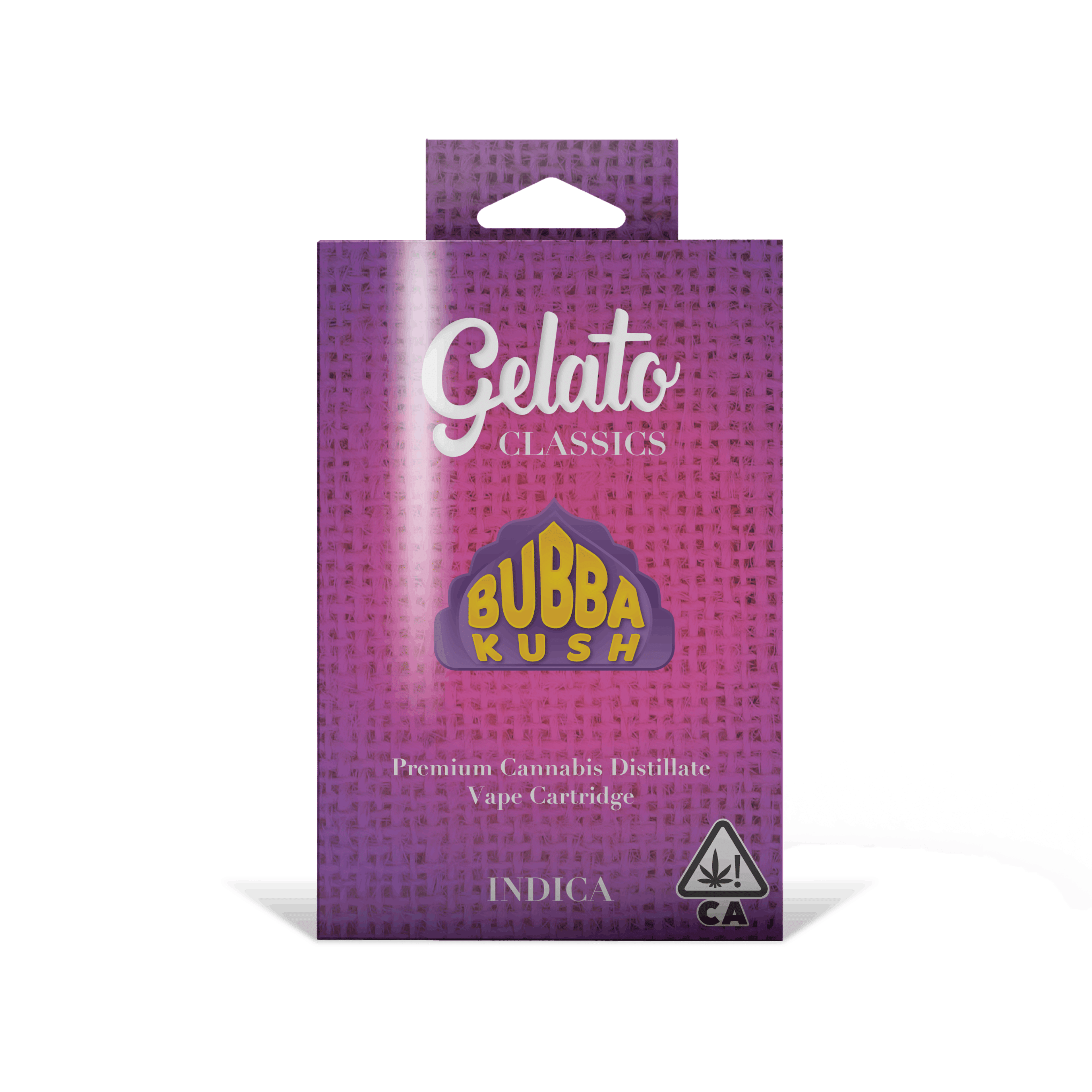 Gelato: Bubba Kush 1g Classics Cart - Gelato - - $32 - Standard Cartridges