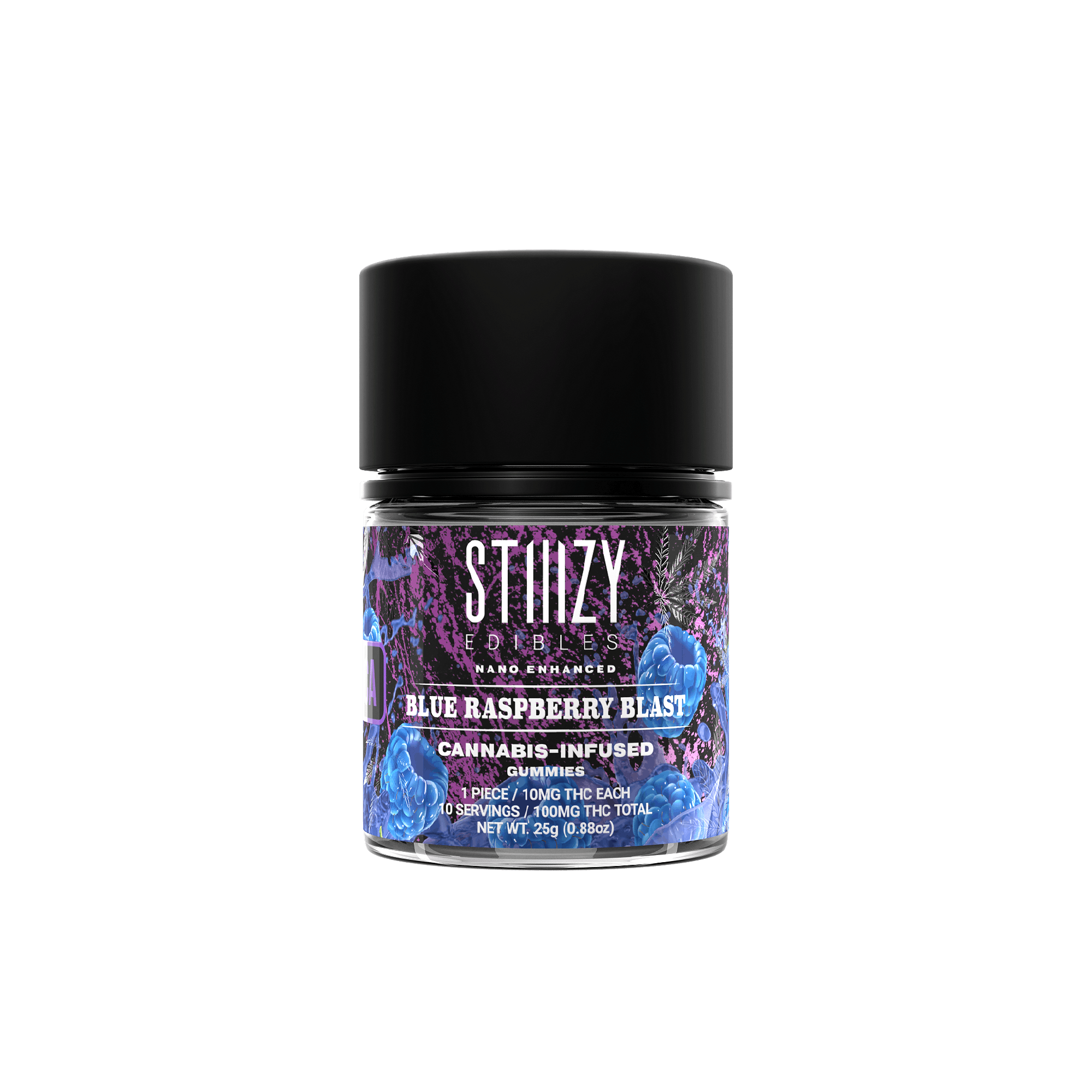 Blue Raspberry Blast - Gummies - STIIIZY - 10 Gummies - $13.99 - Edibles