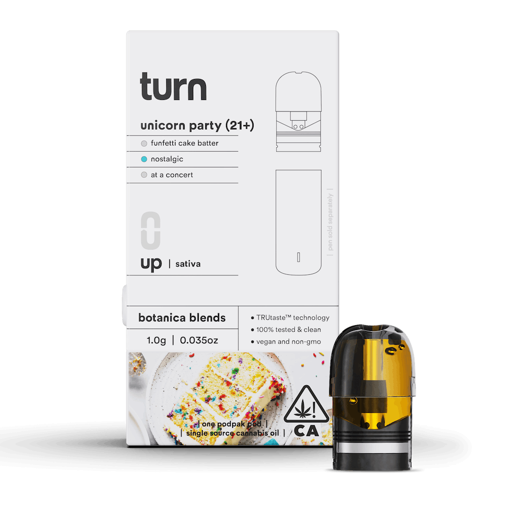 Unicorn Party (S) - Botanica Blends Pod 1g - Turn - Unicorn Party (S) - $28 - Cartridges