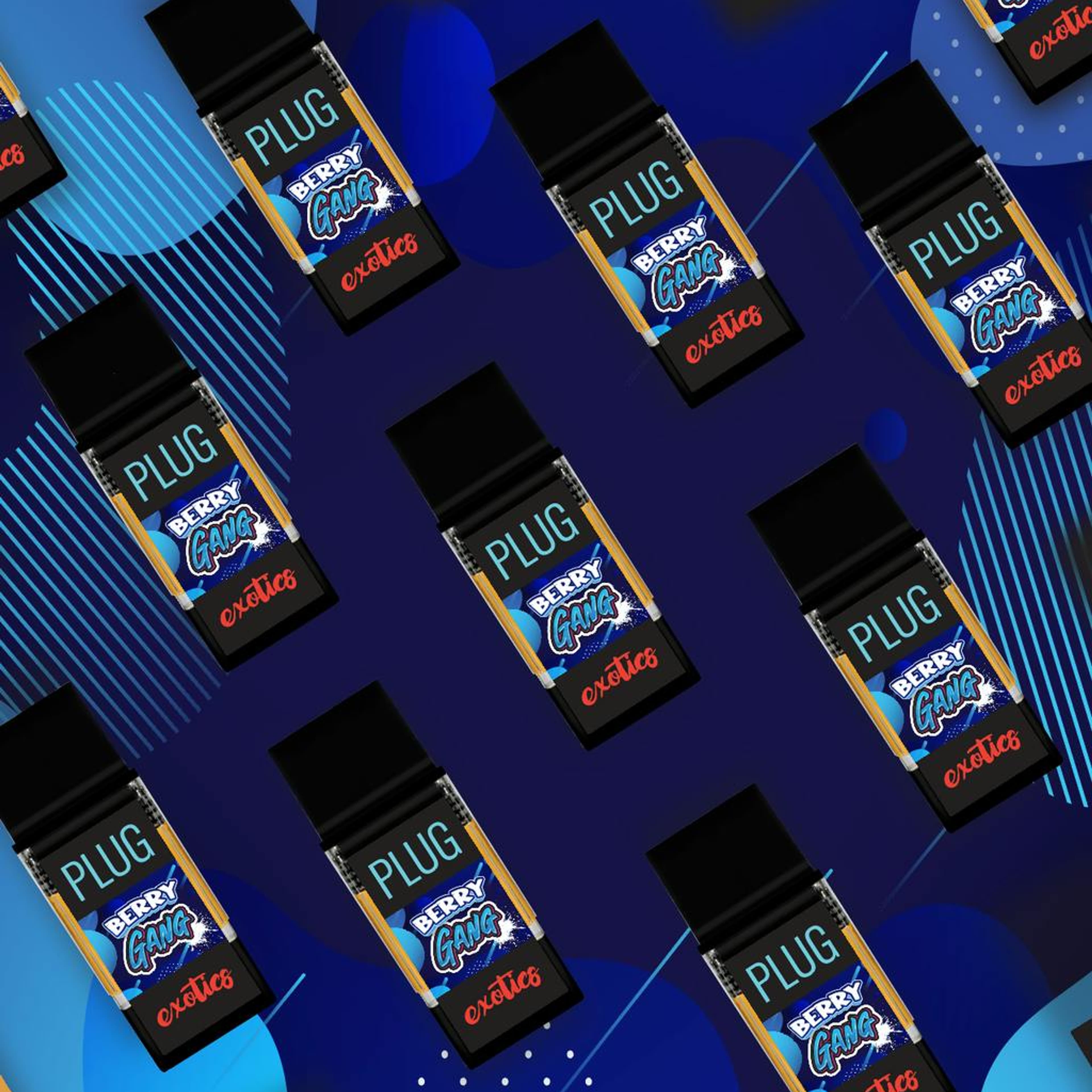 EXOTICS: Berry Gang - Pod - PLUGplay - One Gram - $34.99 - Pods (STIIIZY + PlugPlay + PAX + Left Coast)