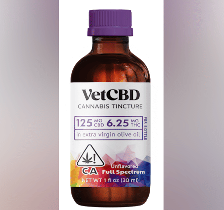 VetCBD: Regular Strength Tincture - 125mg CBD (1oz) - VetCBD -  - $45 - Tinctures