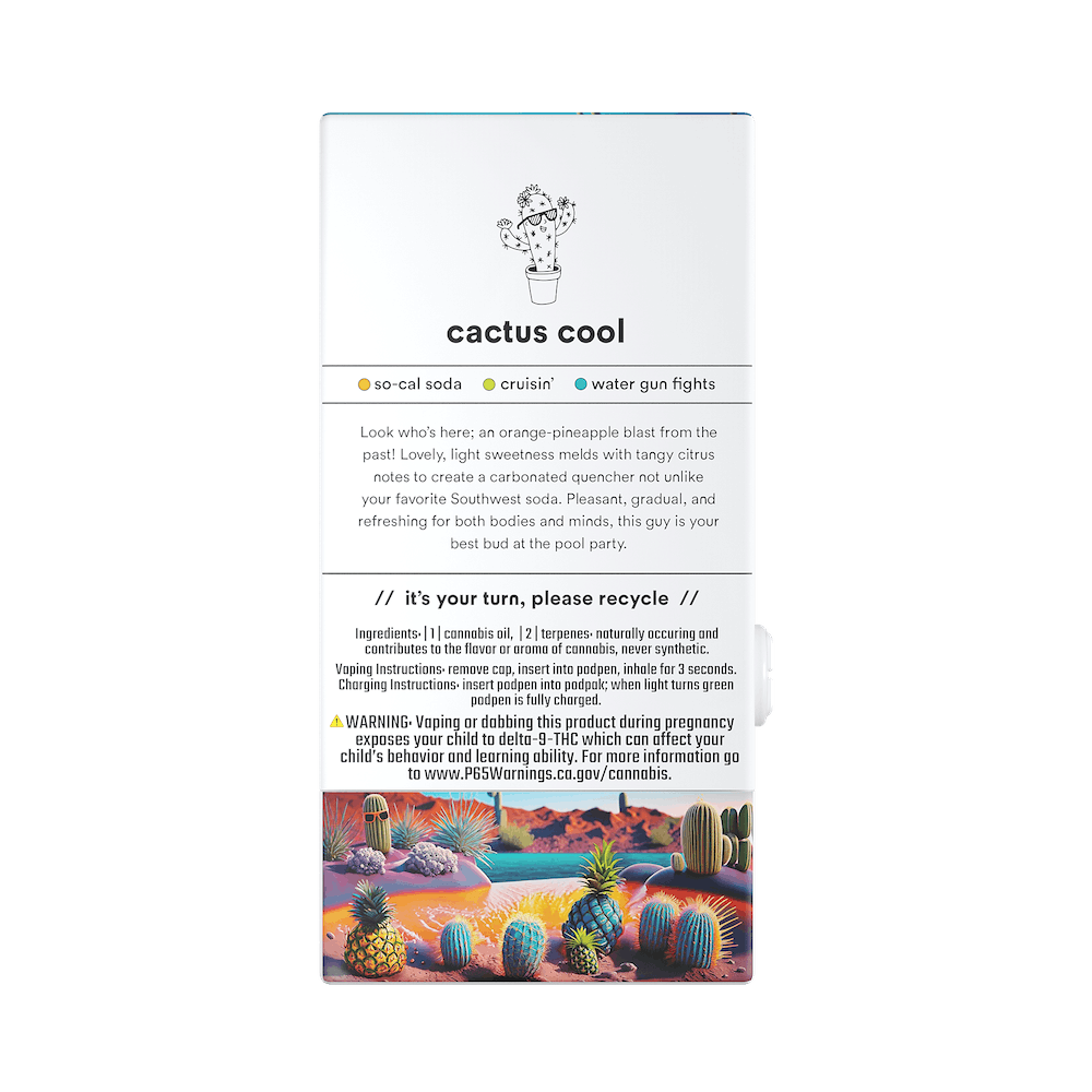 cactus cool | botanica blends | up | 1g pod - Turn -  - $25.21 - Vapes