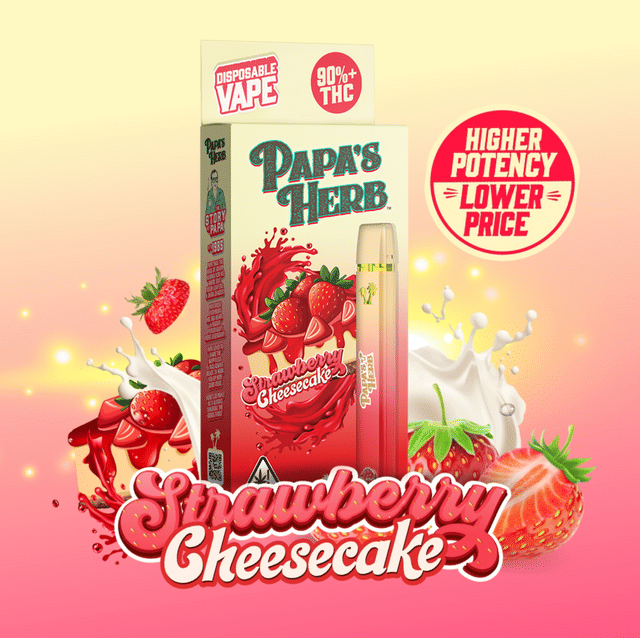 Papa's Herb — Strawberry Cheesecake