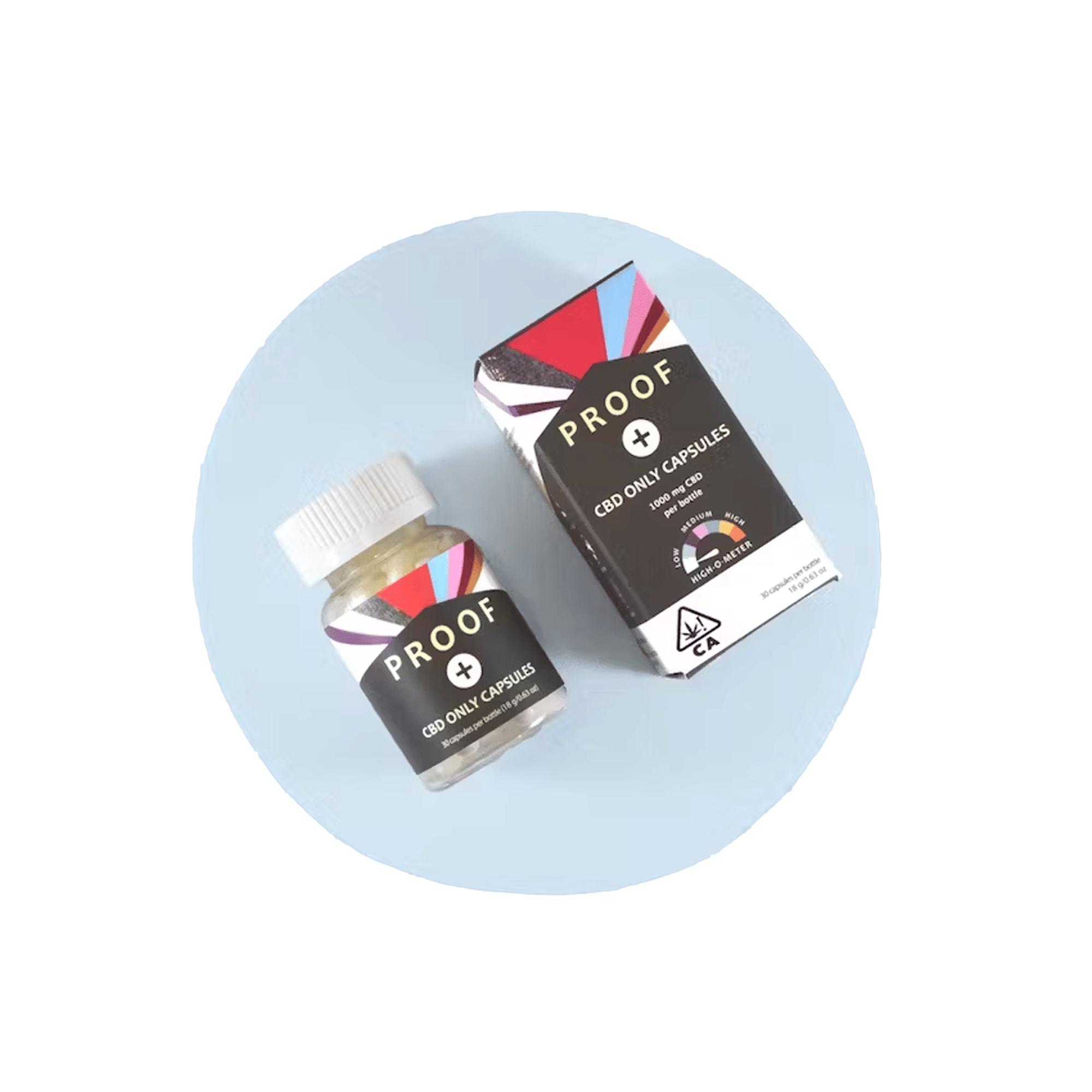 CBD Only Capsules - Proof - 30 Capsules - $49.99 - Capsules & Tablets
