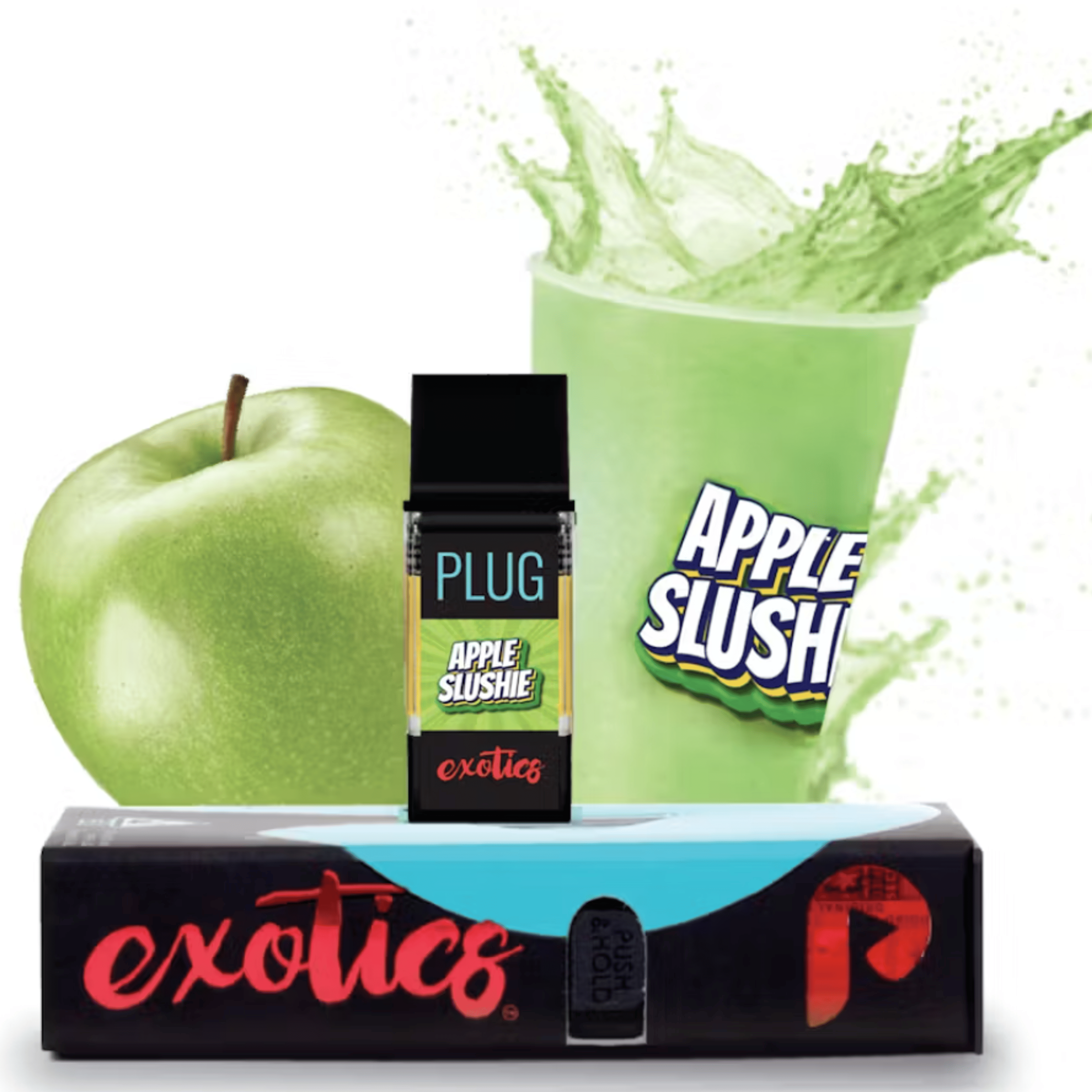 EXOTICS: Apple Slushie 1G Pod - PLUGplay - - $24.75 - Cartridges